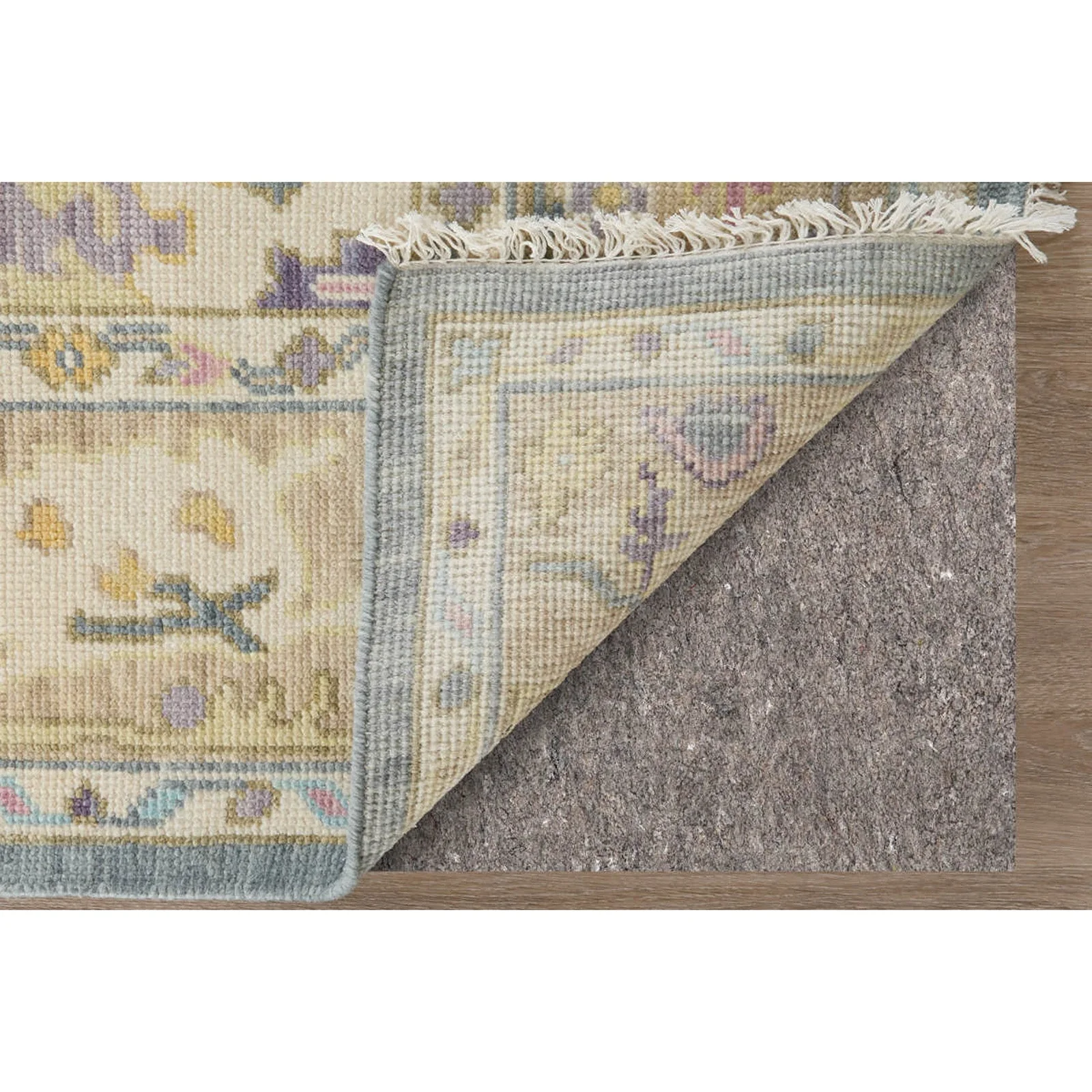 Feizy Karina 6791F Traditional Persian in Gold/Blue/Purple - Image 6
