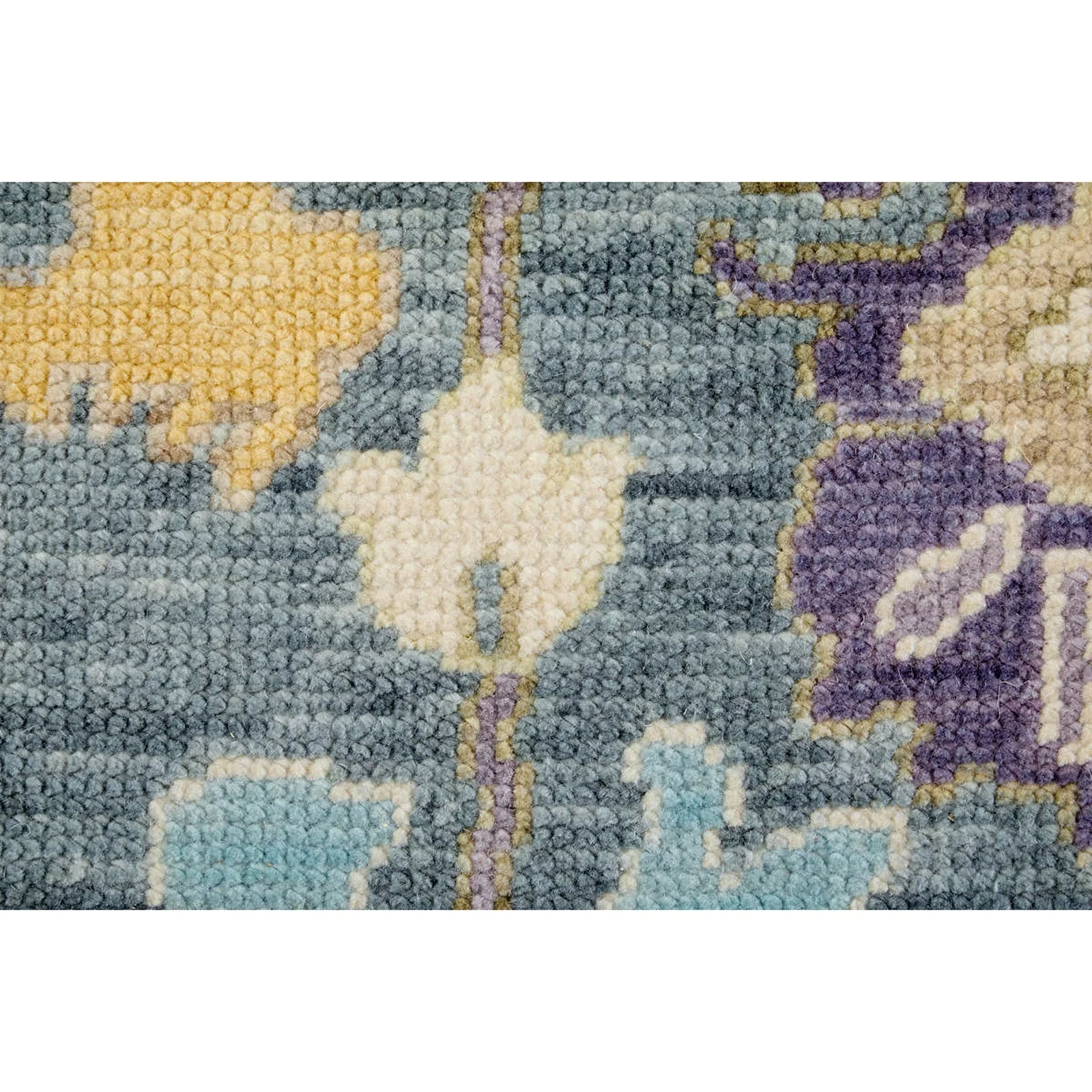 Feizy Karina 6791F Traditional Persian in Gold/Blue/Purple - Image 8