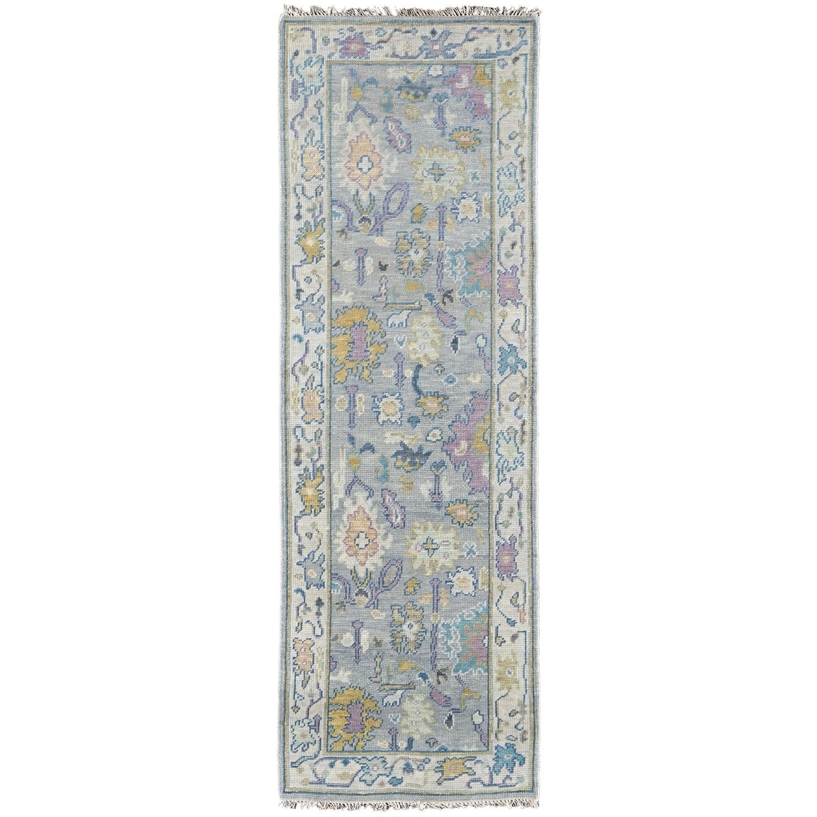 Feizy Karina 6791F Traditional Persian in Gray/Purple/Gold - Image 11