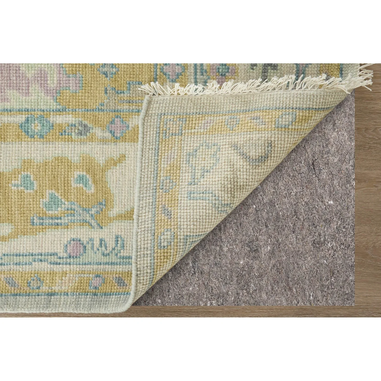 Feizy Karina 6791F Traditional Persian in Gray/Purple/Gold - Image 6