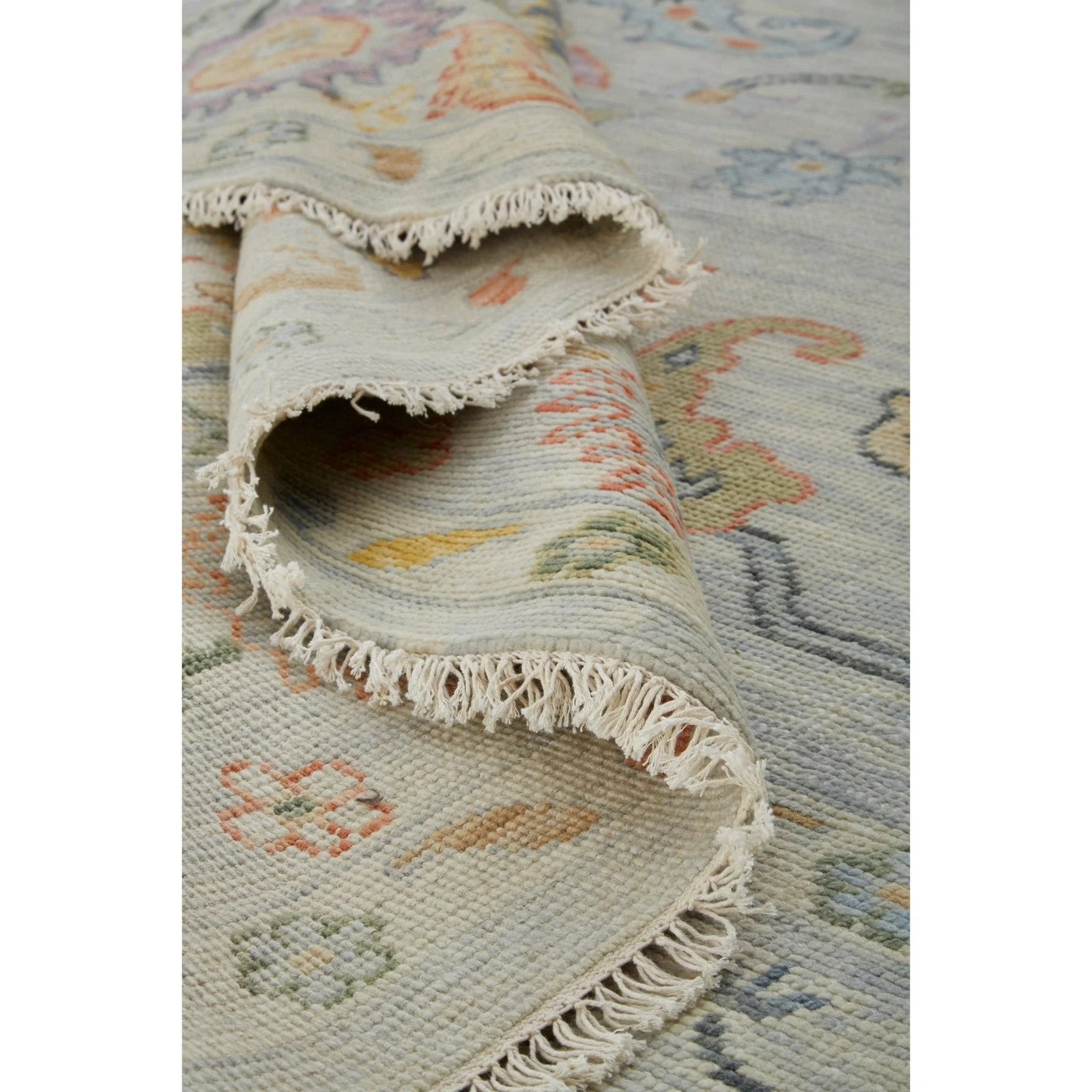 Feizy Karina 6793F Traditional Persian in Gray/Yellow/Red - Image 8