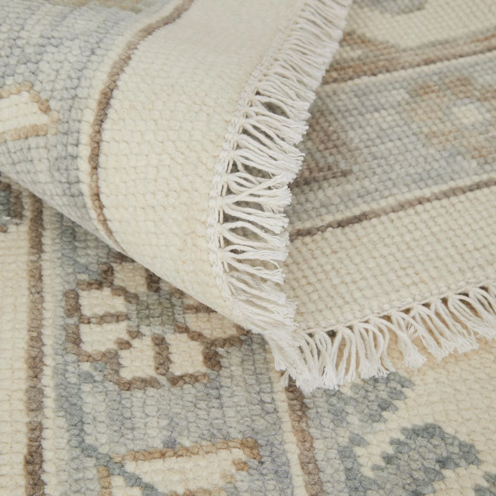 Feizy Karina 69G5F Transitional Floral & Botanical Rug in Ivory/Gray/Brown - Image 7