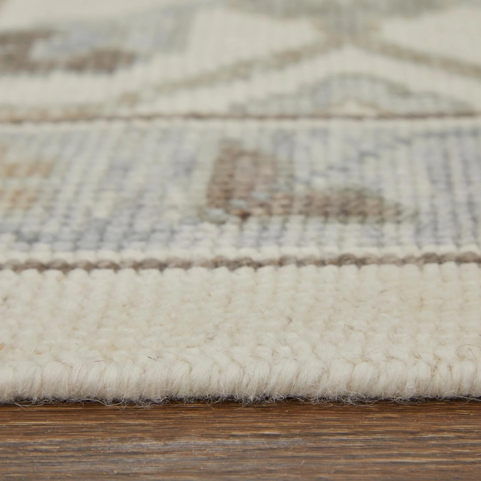 Feizy Karina 69G5F Transitional Floral & Botanical Rug in Ivory/Gray/Brown - Image 8