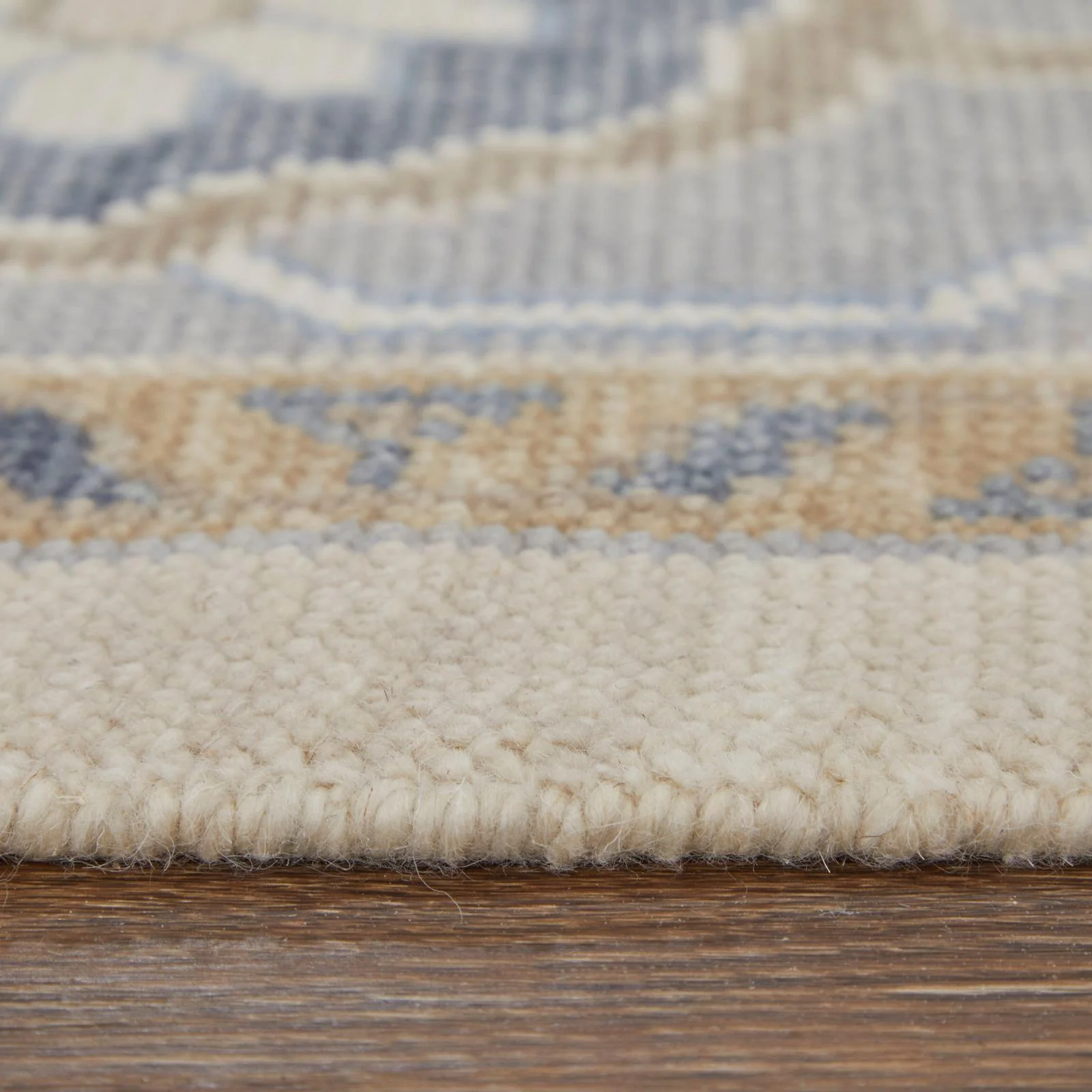 Feizy Karina 69G6F Transitional Floral & Botanical Rug in Ivory/Blue/Tan - Image 7