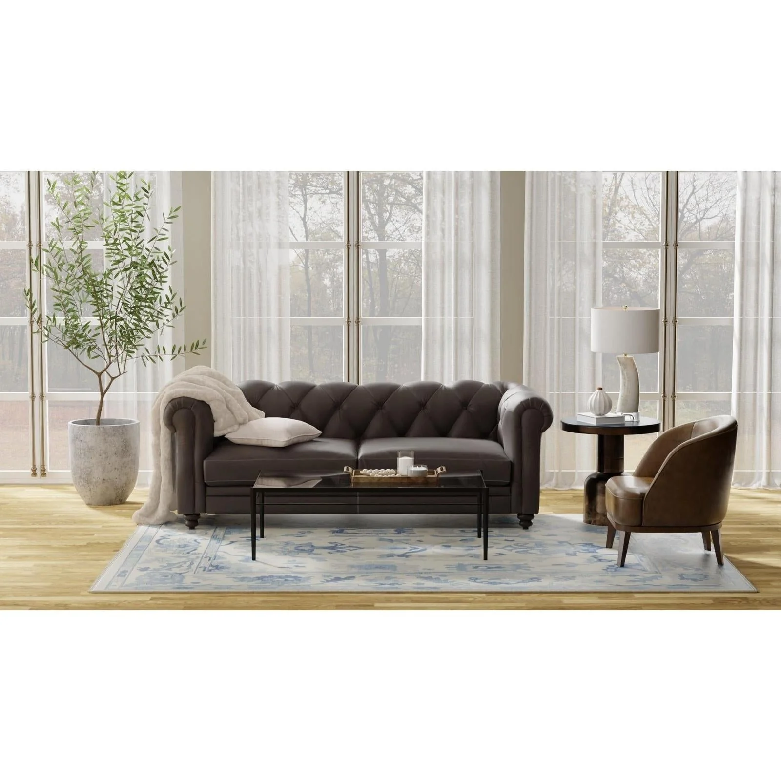 Feizy Karina 69G7F Transitional Floral & Botanical Rug - Image 11