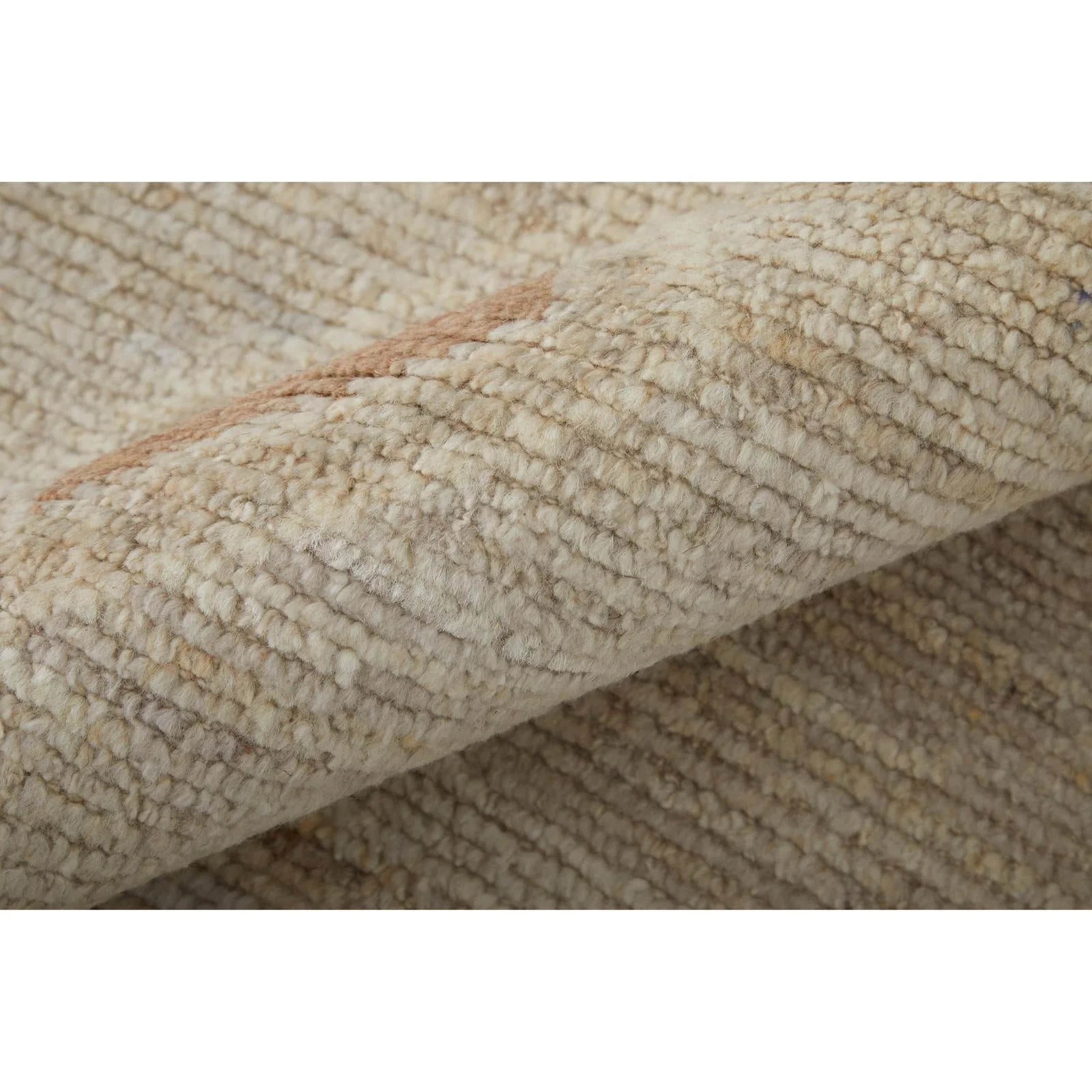 Feizy Kasbah 69G1F Transitional Moroccan Rug in Tan/Orange/Gray - Image 5