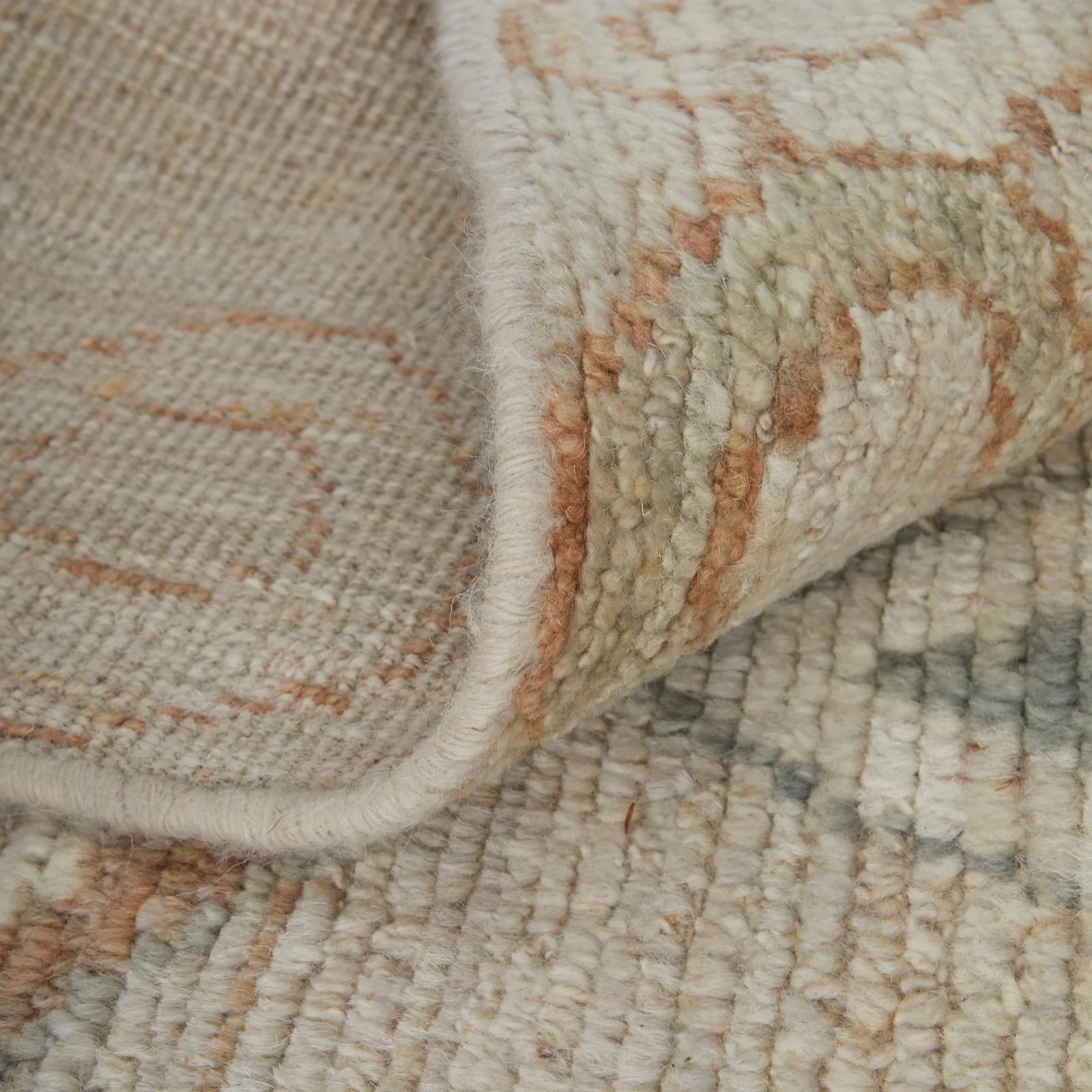 Feizy Kasbah 69G1F Transitional Moroccan Rug in Tan/Orange/Gray - Image 7