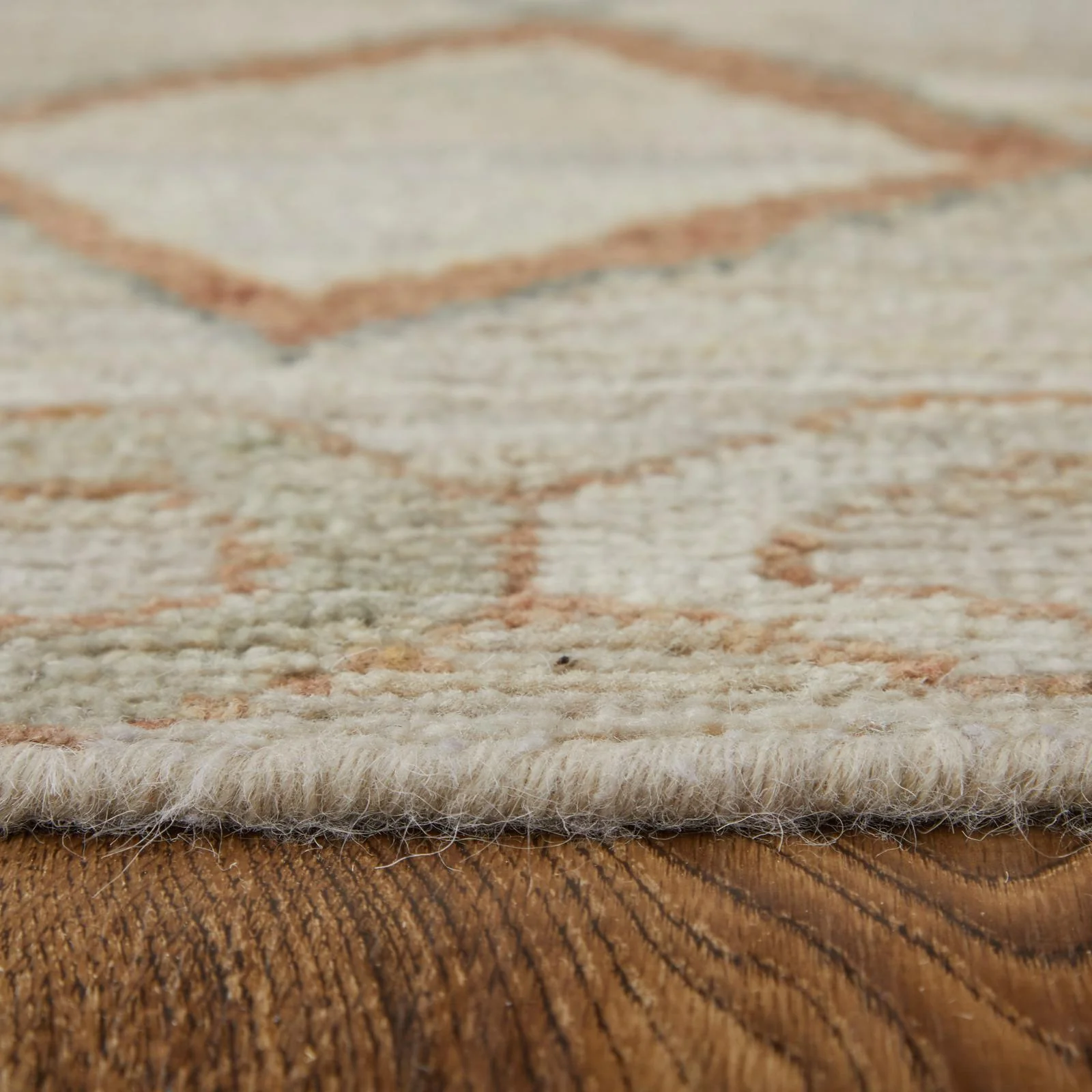 Feizy Kasbah 69G1F Transitional Moroccan Rug in Tan/Orange/Gray - Image 8