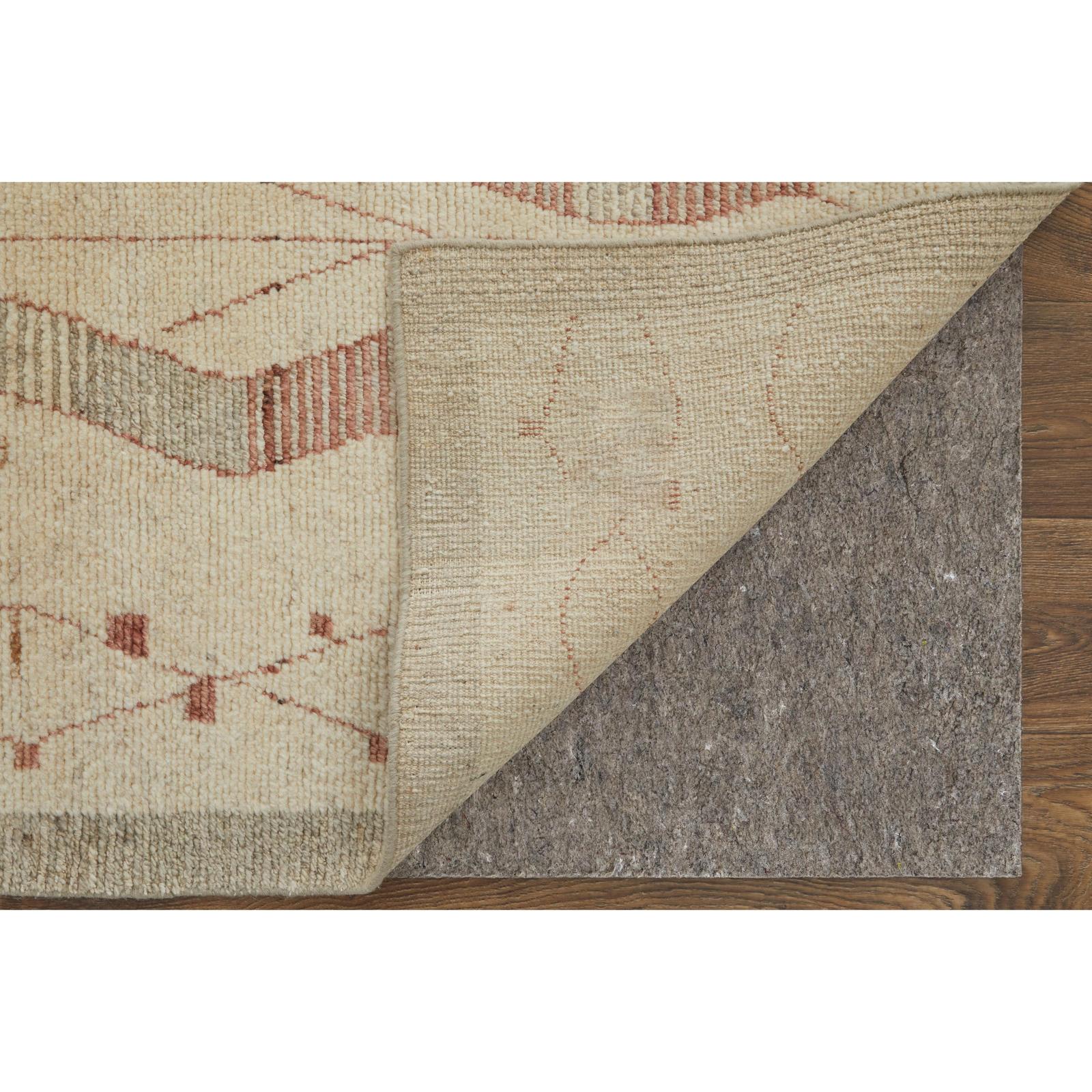 Feizy Kasbah 69G3F Transitional Diamond Rug in Tan/Gray/Red - Image 5