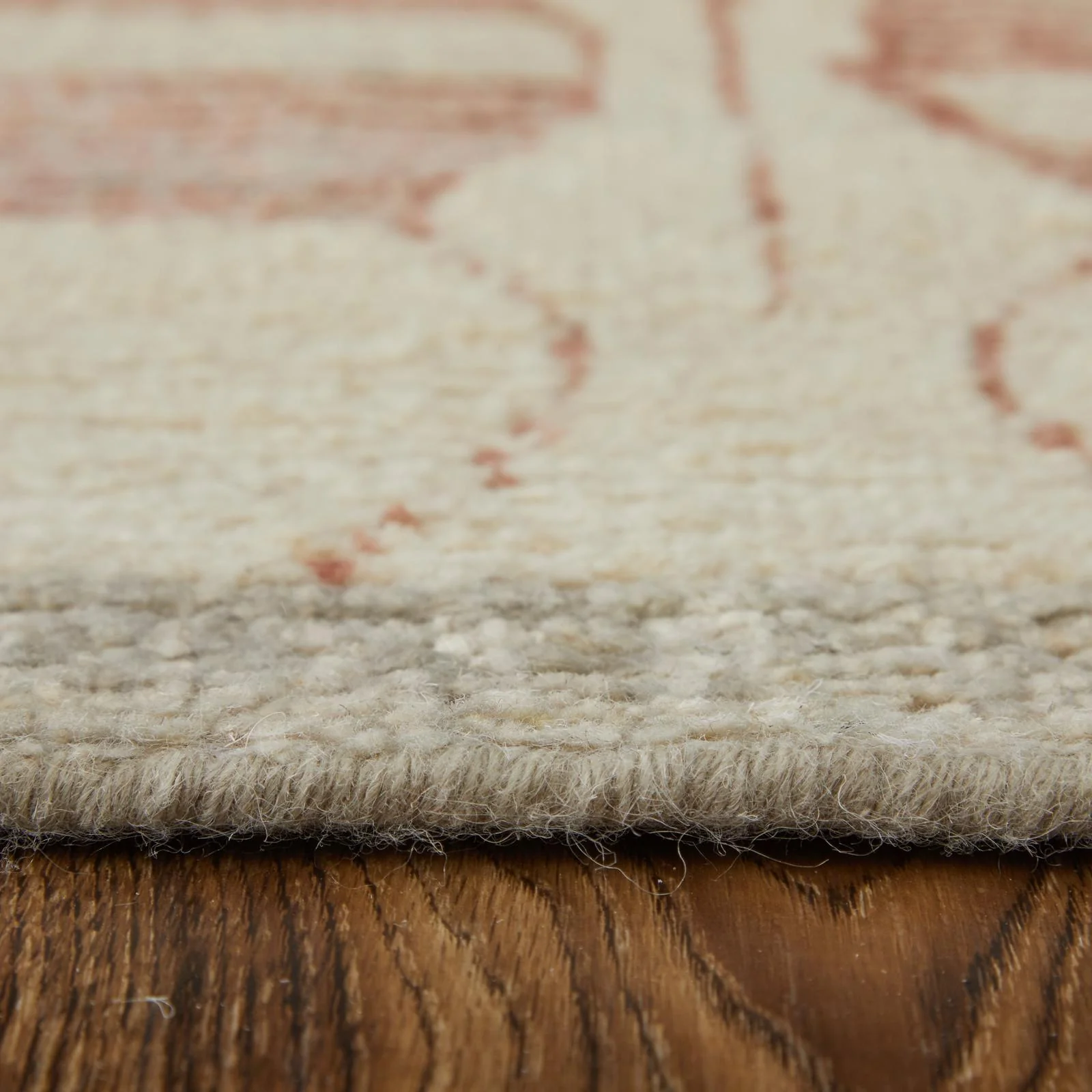 Feizy Kasbah 69G3F Transitional Diamond Rug in Tan/Gray/Red - Image 9