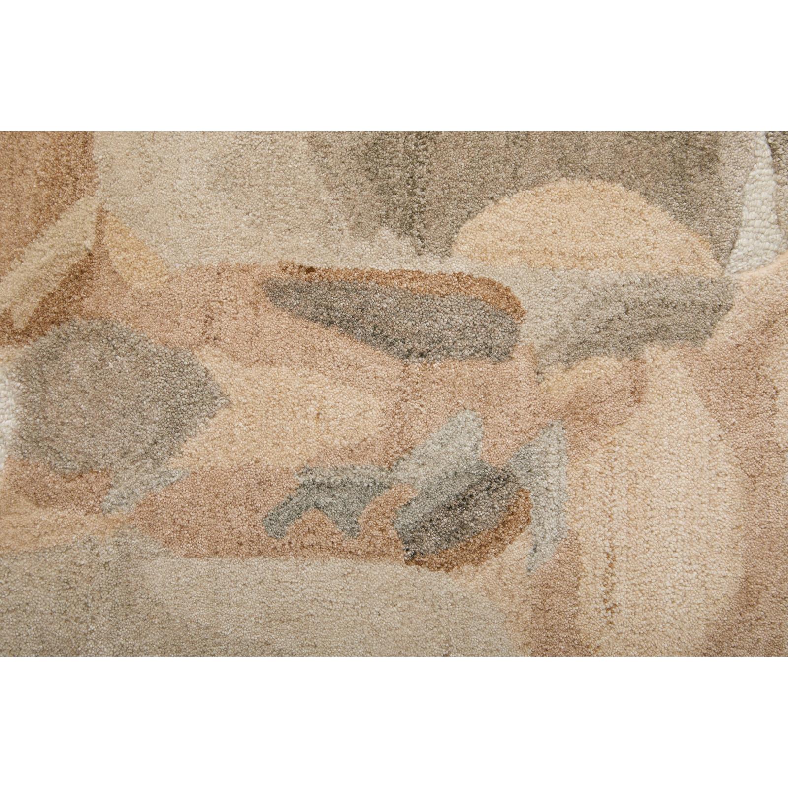 Feizy Kendall 8A61F Modern Abstract Rug in Tan/Gray/Ivory - Image 7