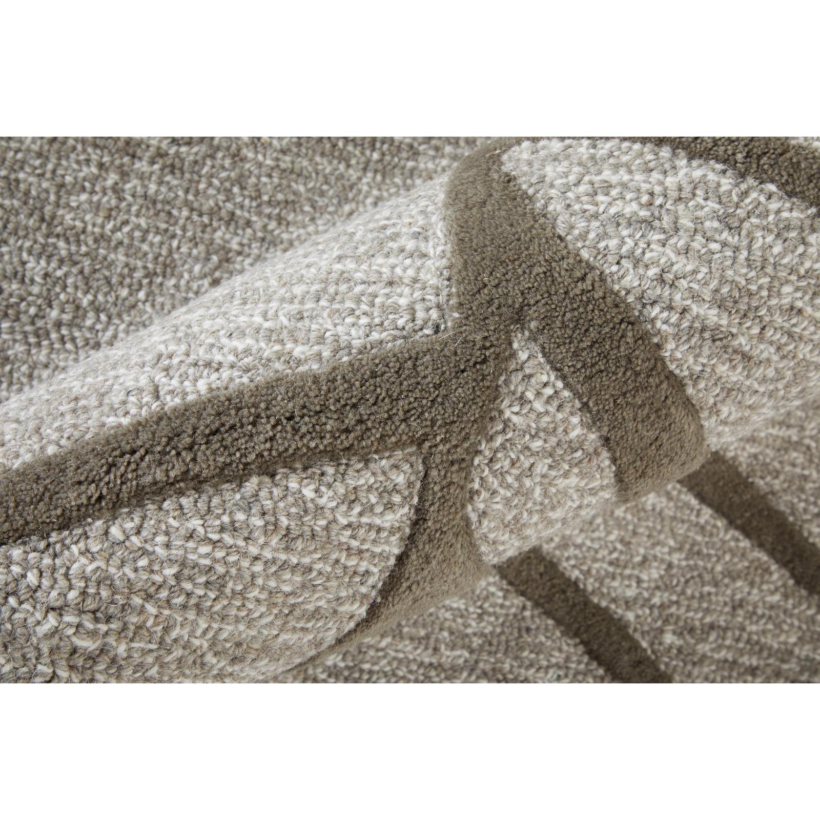 Feizy Kimball 8A30F Transitional Abstract Rug in Gray/Taupe/Ivory - Image 4