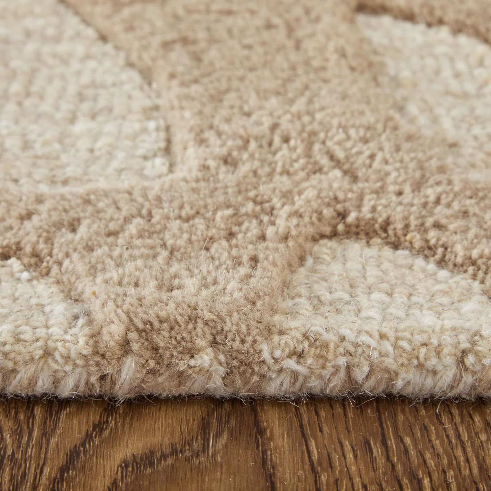 Feizy Kimball 8A32F Transitional Abstract Rug in Ivory/Brown/Tan - Image 8