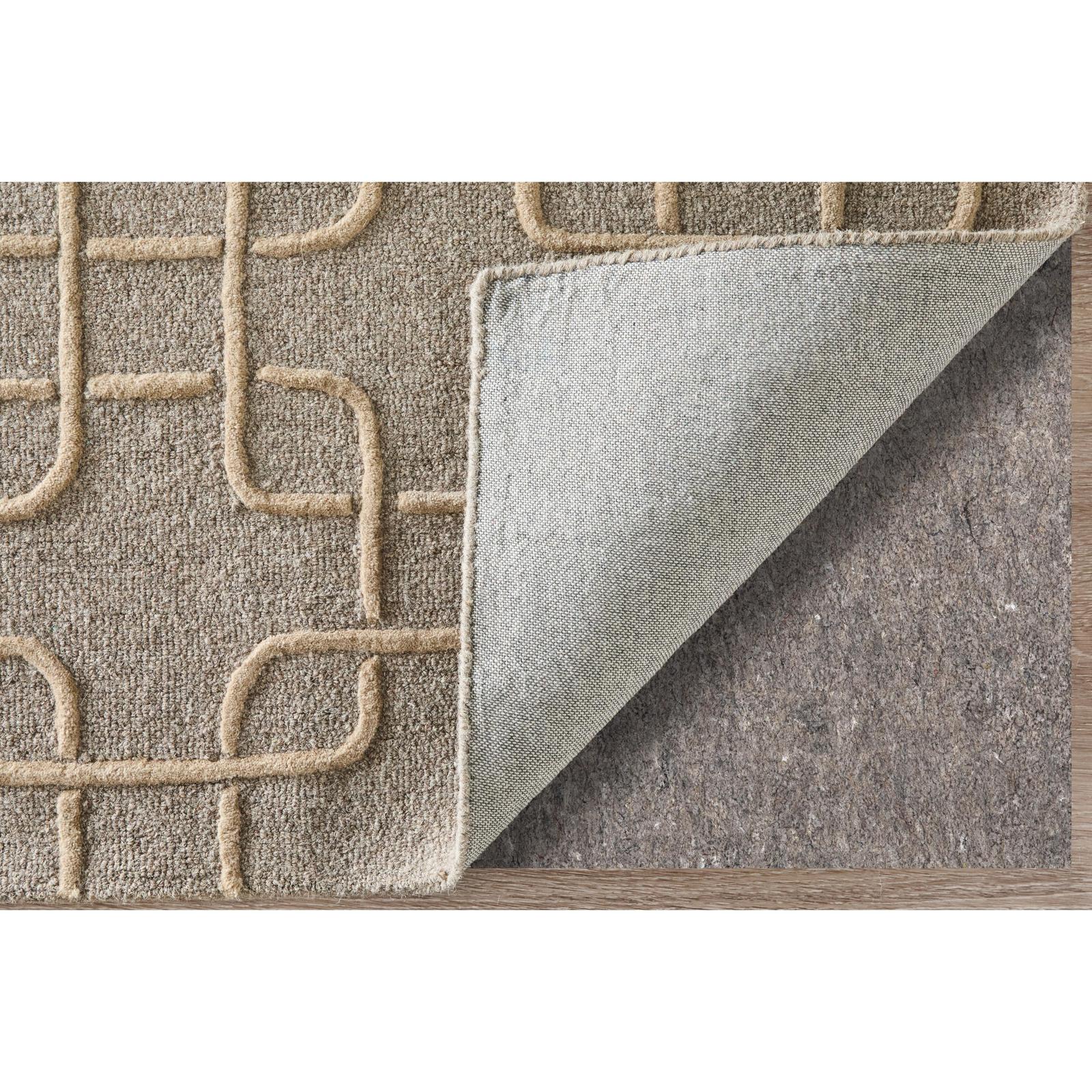 Feizy Kimball 8A35F Transitional Trellis & Lattice Rug in Gray/Taupe/Tan - Image 6