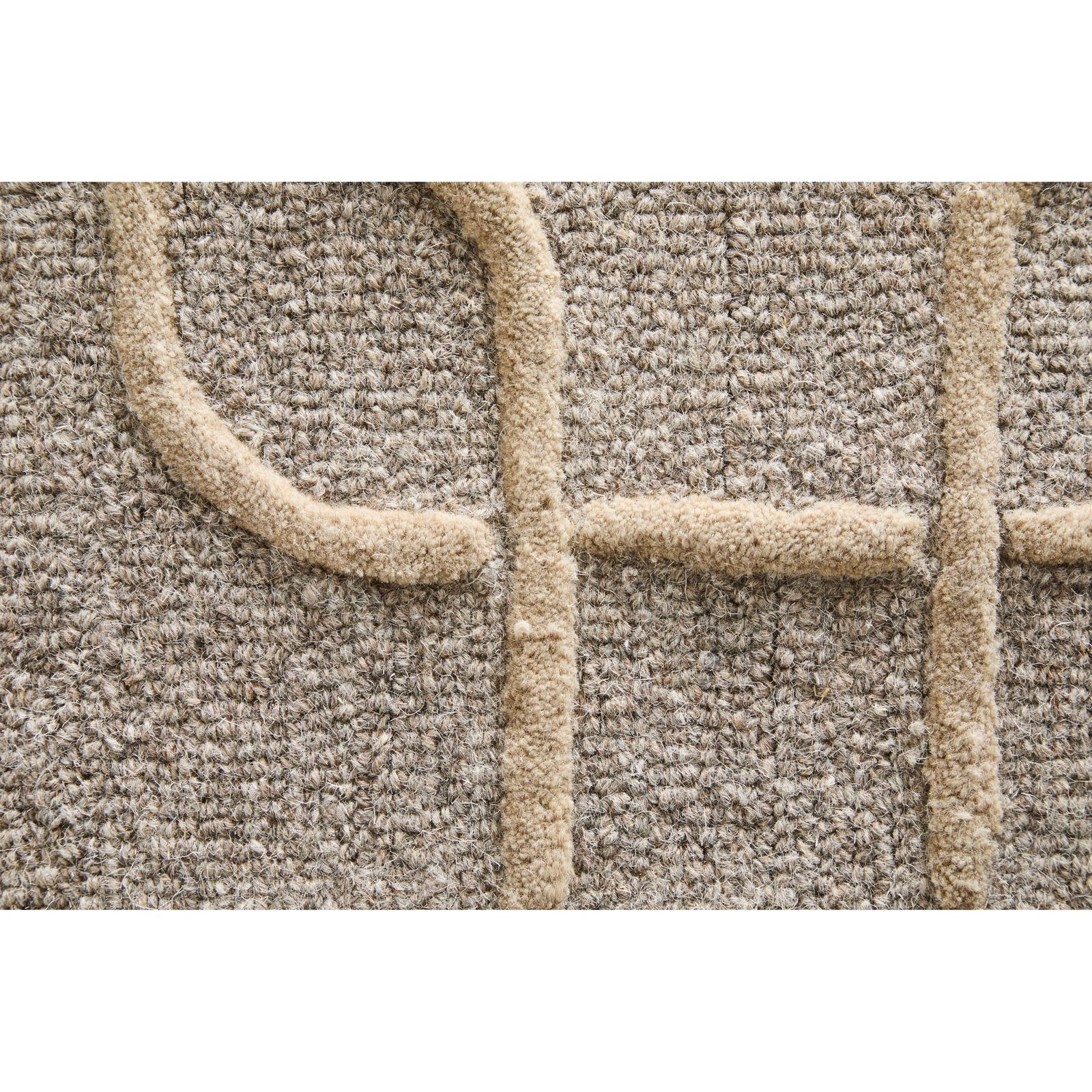 Feizy Kimball 8A35F Transitional Trellis & Lattice Rug in Gray/Taupe/Tan - Image 8