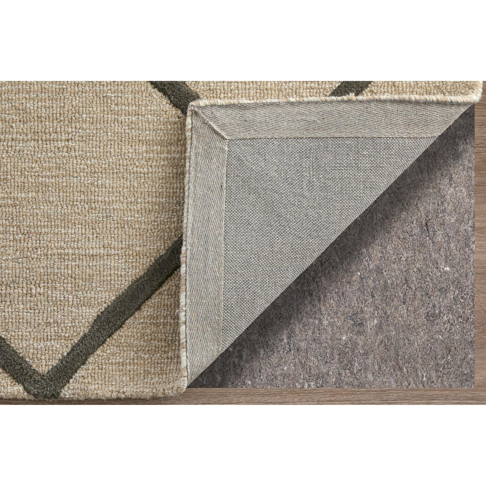Feizy Kimball 8A36F Transitional Trellis & Lattice Rug in Ivory/Gray/Tan - Image 6