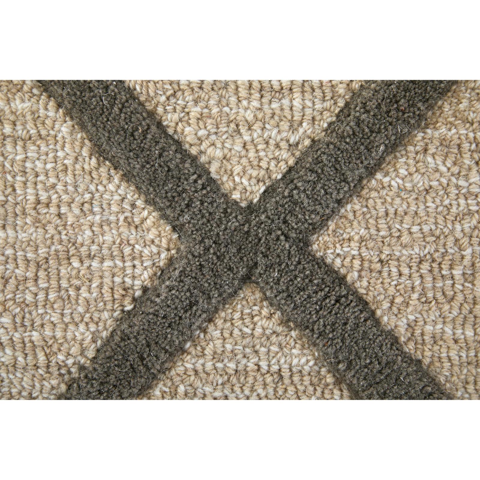 Feizy Kimball 8A36F Transitional Trellis & Lattice Rug in Ivory/Gray/Tan - Image 8