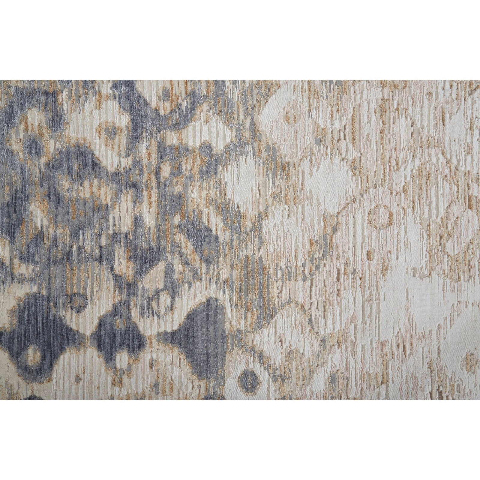 Feizy Laina 39G7F Transitional Gradient & Ombre in Tan/Ivory/Blue - Image 7