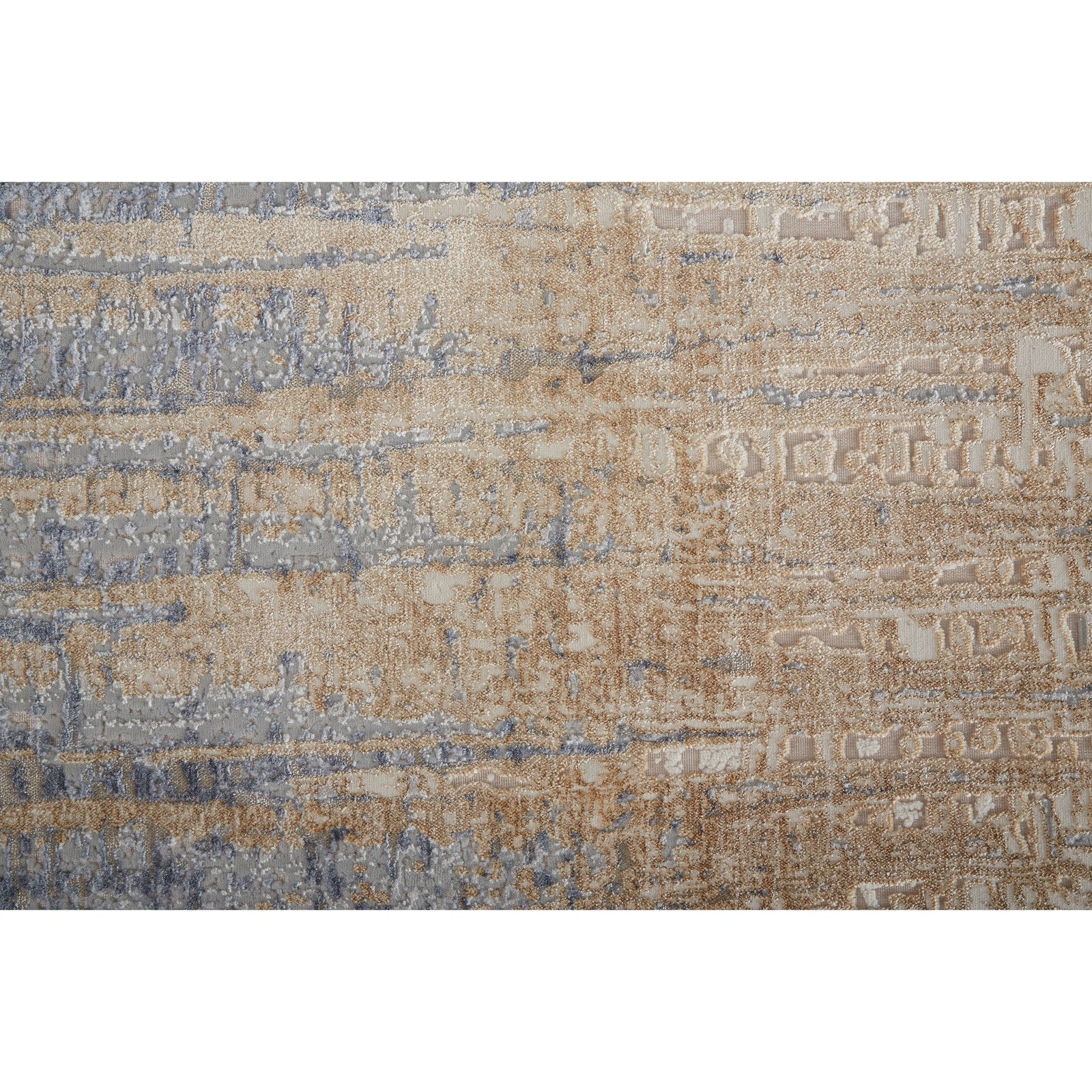 Feizy Laina 39G9F Transitional Gradient & Ombre in Tan/Brown/Blue - Image 7