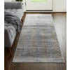Feizy Laina 39GAF Transitional Distressed in Taupe/Silver/Tan - Image 10