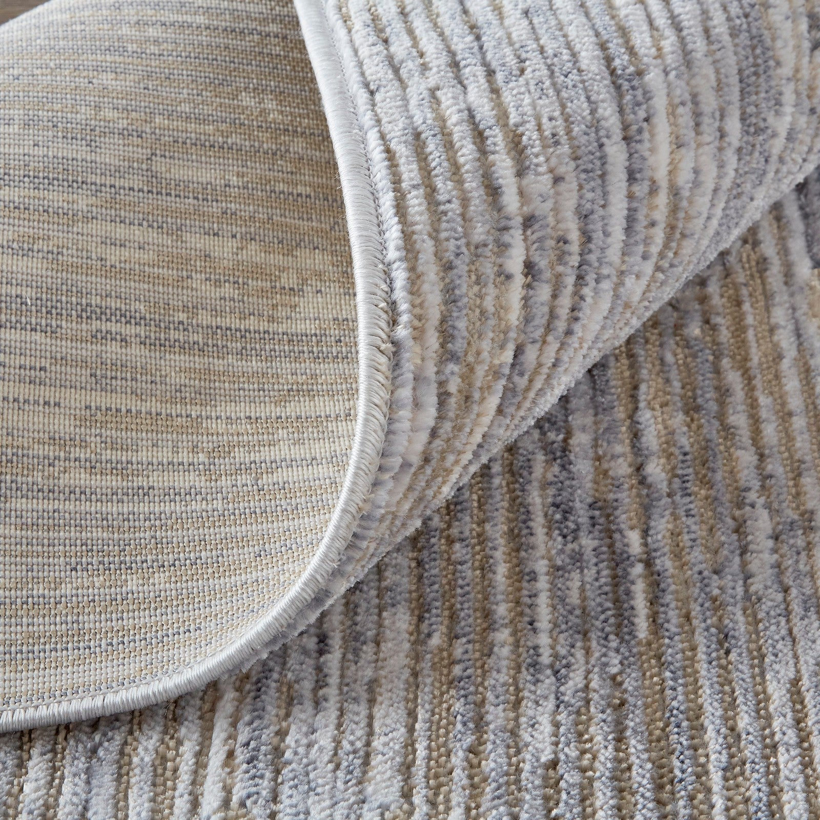Feizy Laina 39GAF Transitional Distressed in Taupe/Silver/Tan - Image 8