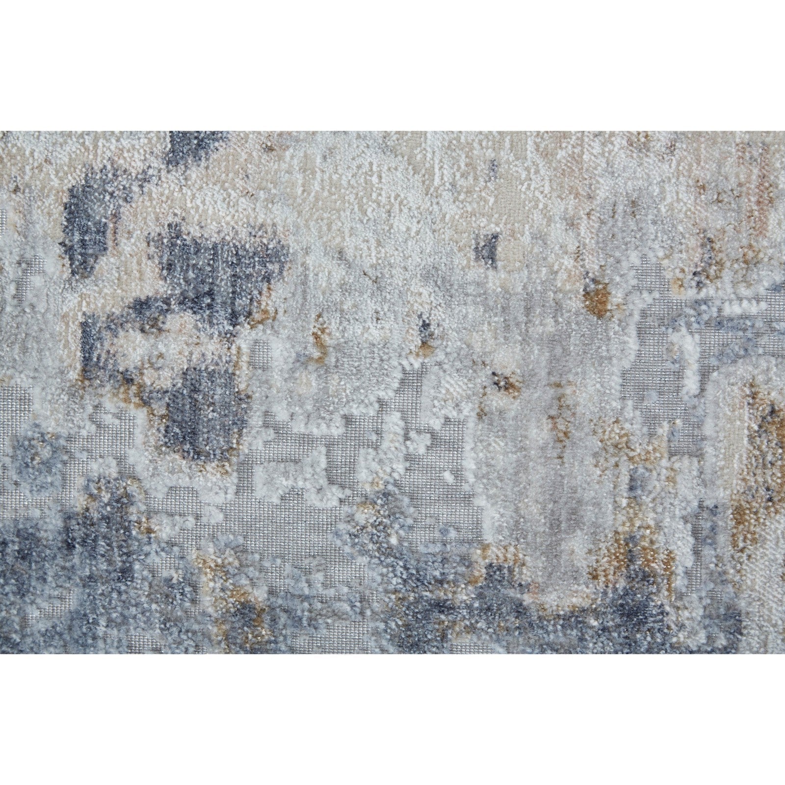 Feizy Laina 39GHF Transitional Abstract in Ivory/Gray/Blue - Image 7