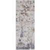 Feizy Laina 39GHF Transitional Abstract in Ivory/Gray/Blue - Image 9
