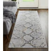 Feizy Laina 39GIF Transitional Trellis & Lattice in Silver/Gray/Blue - Image 6