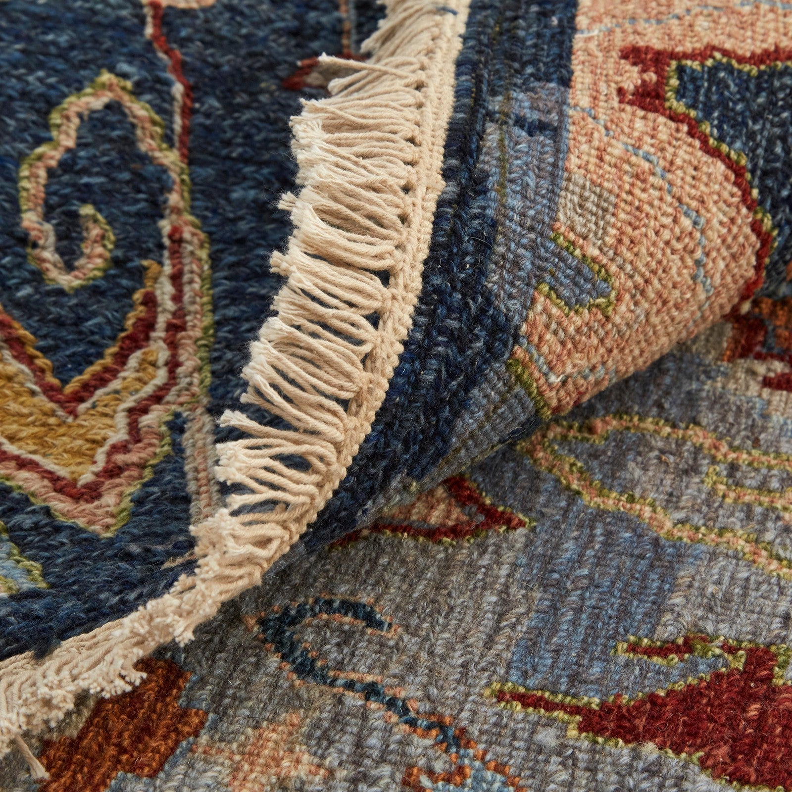 Feizy Leylan 0563F Transitional Ikat in Blue/Gray/Tan - Image 7