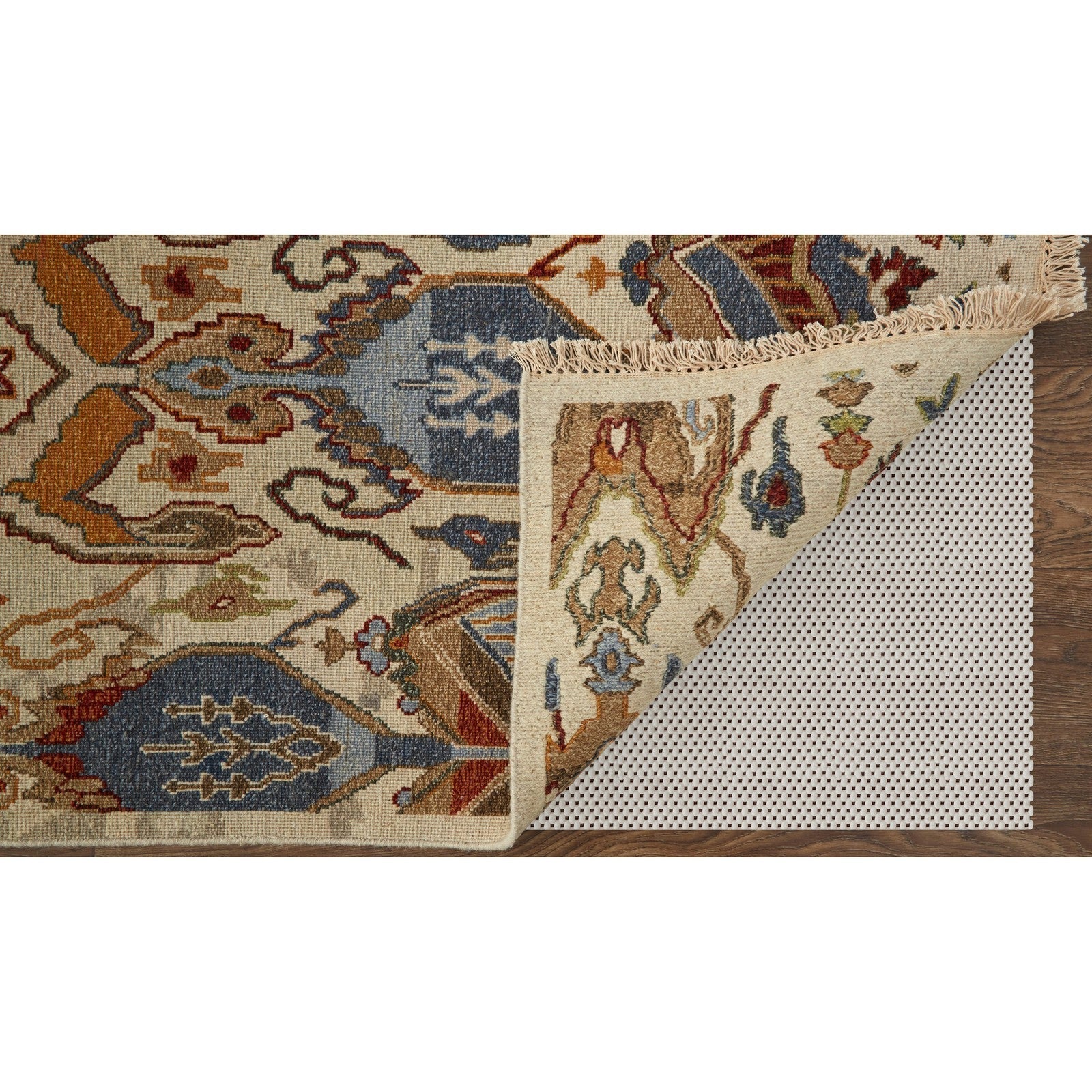 Feizy Leylan 0563F Transitional Ikat in Tan/Ivory/Orange - Image 4