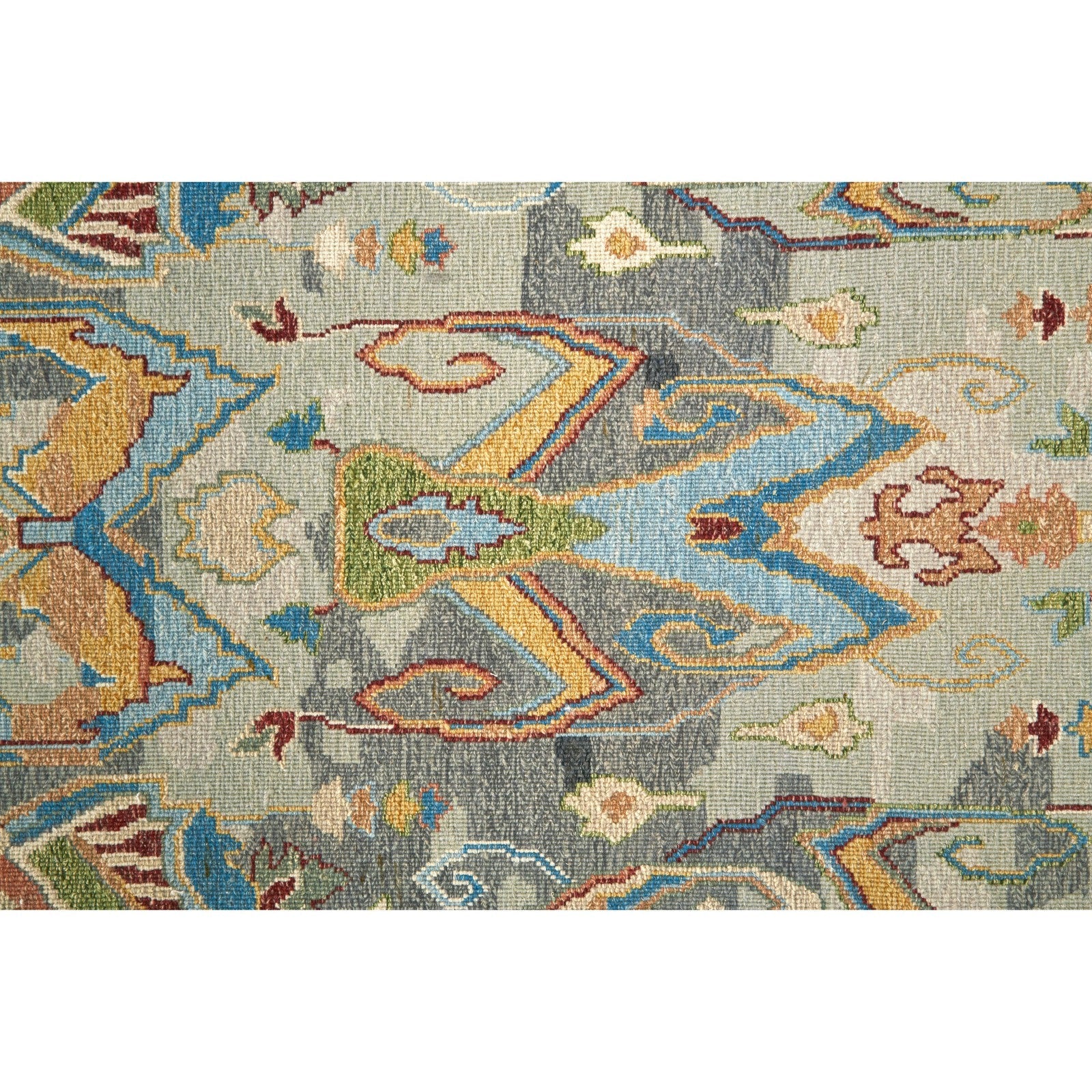 Feizy Leylan 0563F Transitional Ikat in Taupe/Tan/Orange - Image 6