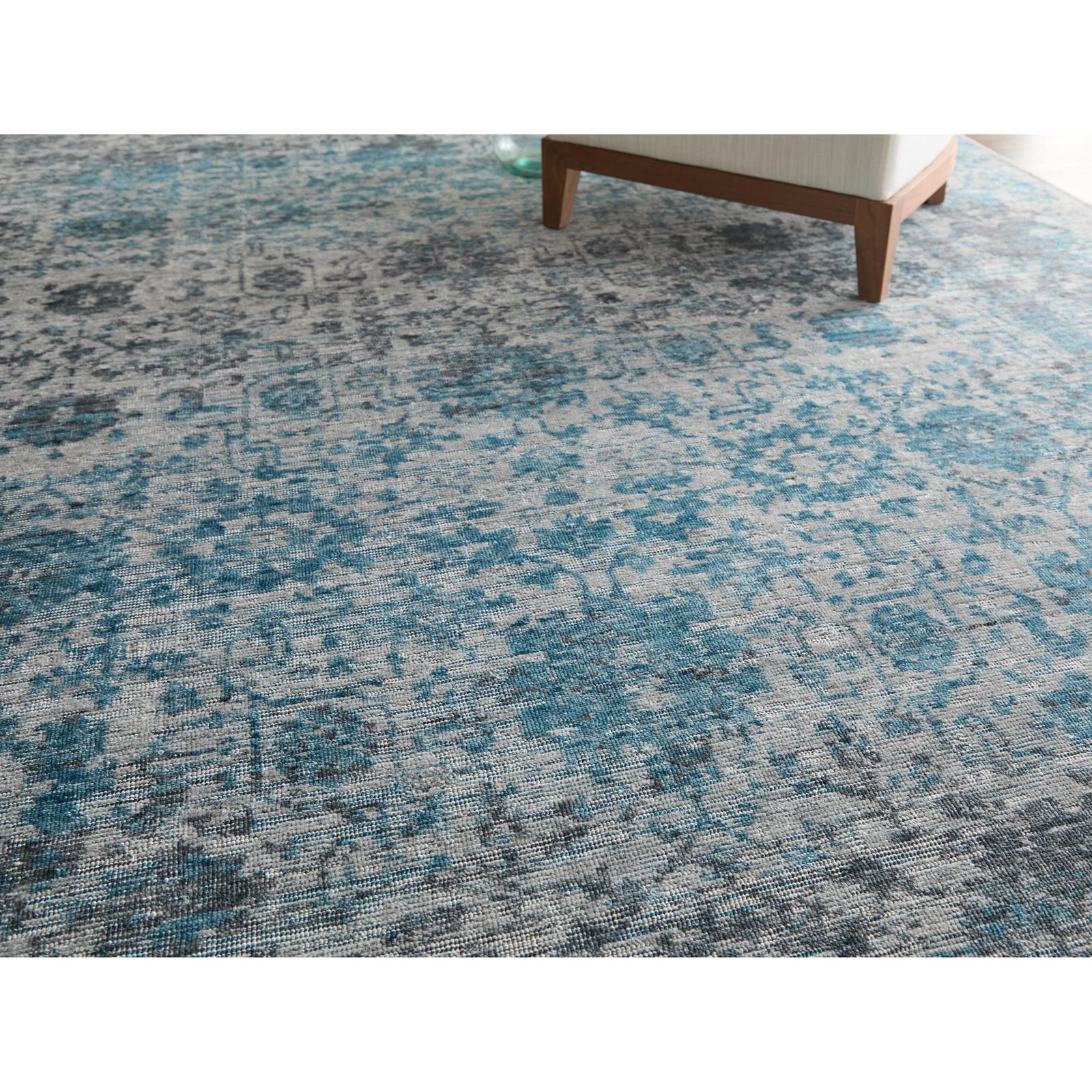 Feizy Loralai 8A63F Traditional Oriental Rug in Blue/Gray - Image 2