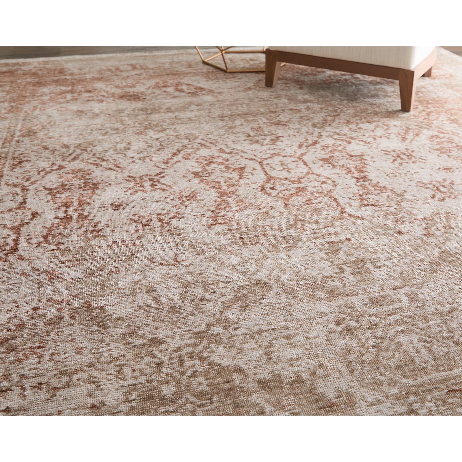 Feizy Loralai 8A65F Traditional Oriental Rug in Tan/Orange - Image 2