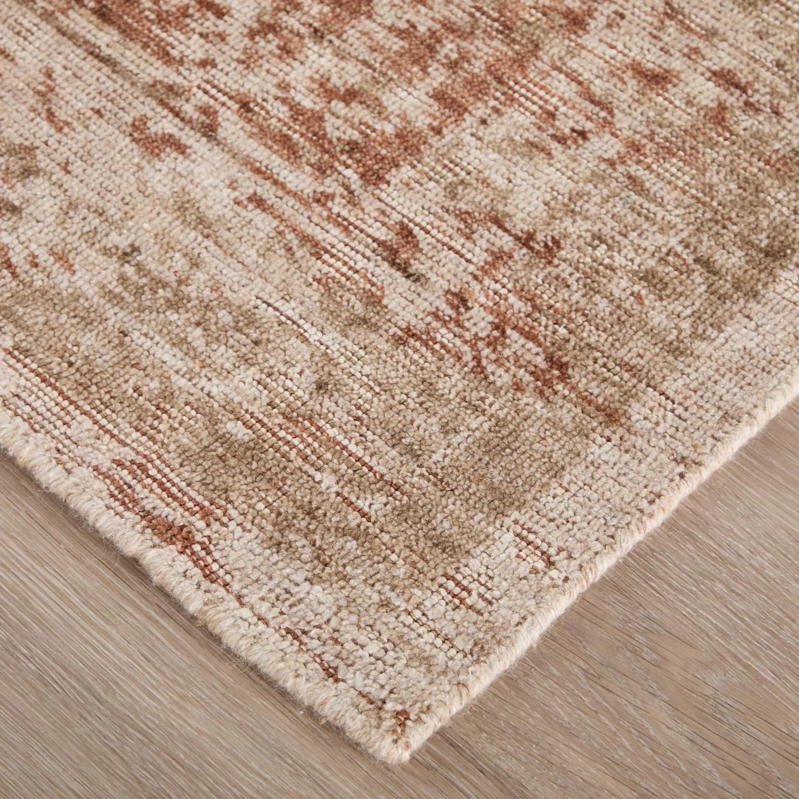 Feizy Loralai 8A65F Traditional Oriental Rug in Tan/Orange - Image 4