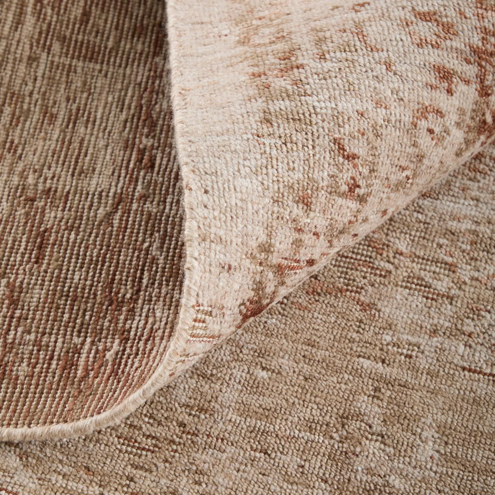 Feizy Loralai 8A65F Traditional Oriental Rug in Tan/Orange - Image 8