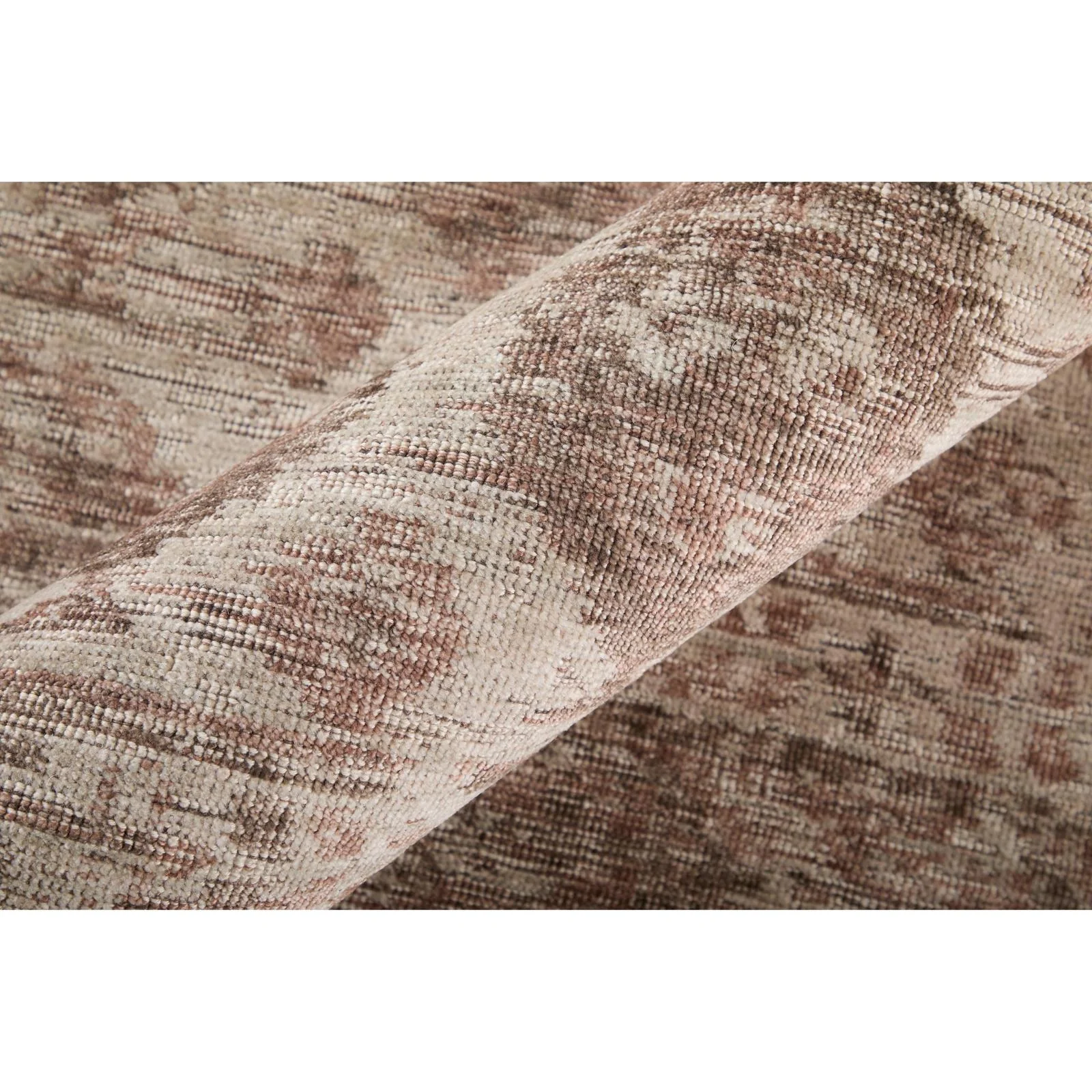 Feizy Loralai 8A66F Traditional Oriental Rug in Red/Ivory - Image 6