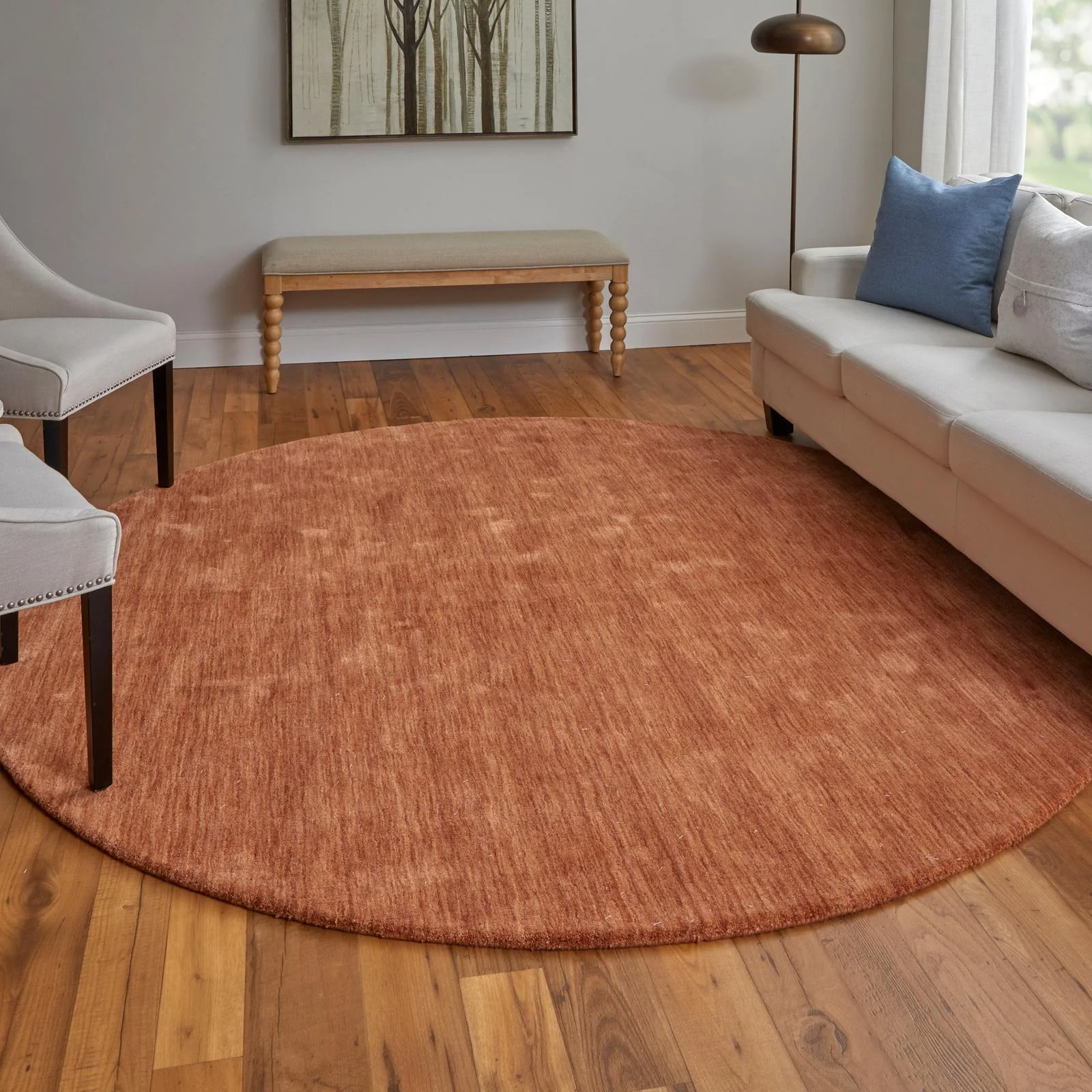 Feizy Luna 8049F Modern Solid Rug - Image 22