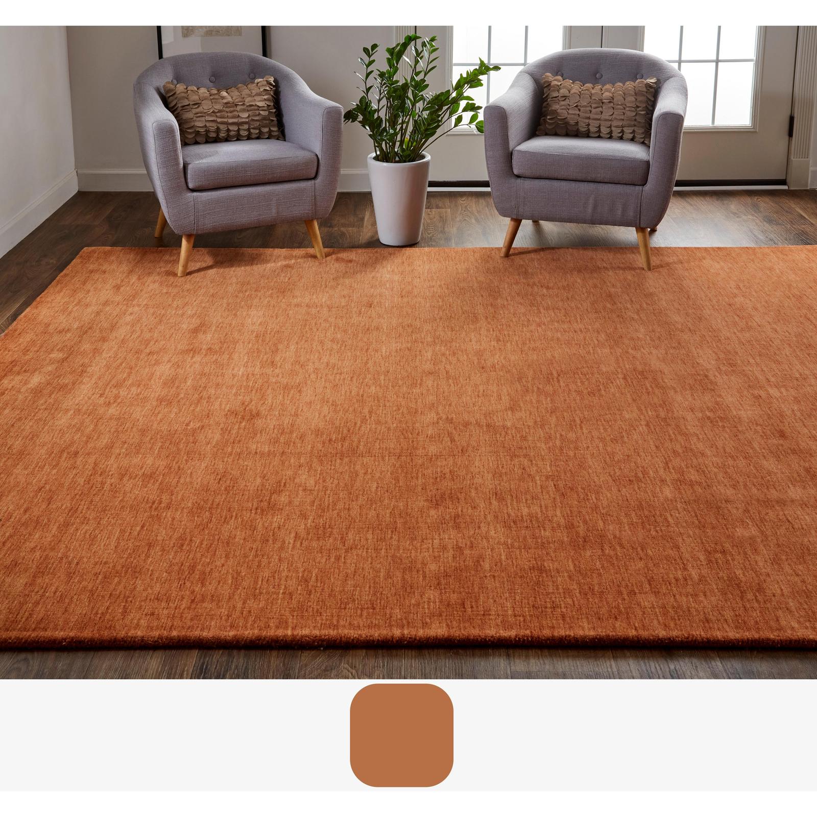 Feizy Luna 8049F Modern Solid Rug - Image 30