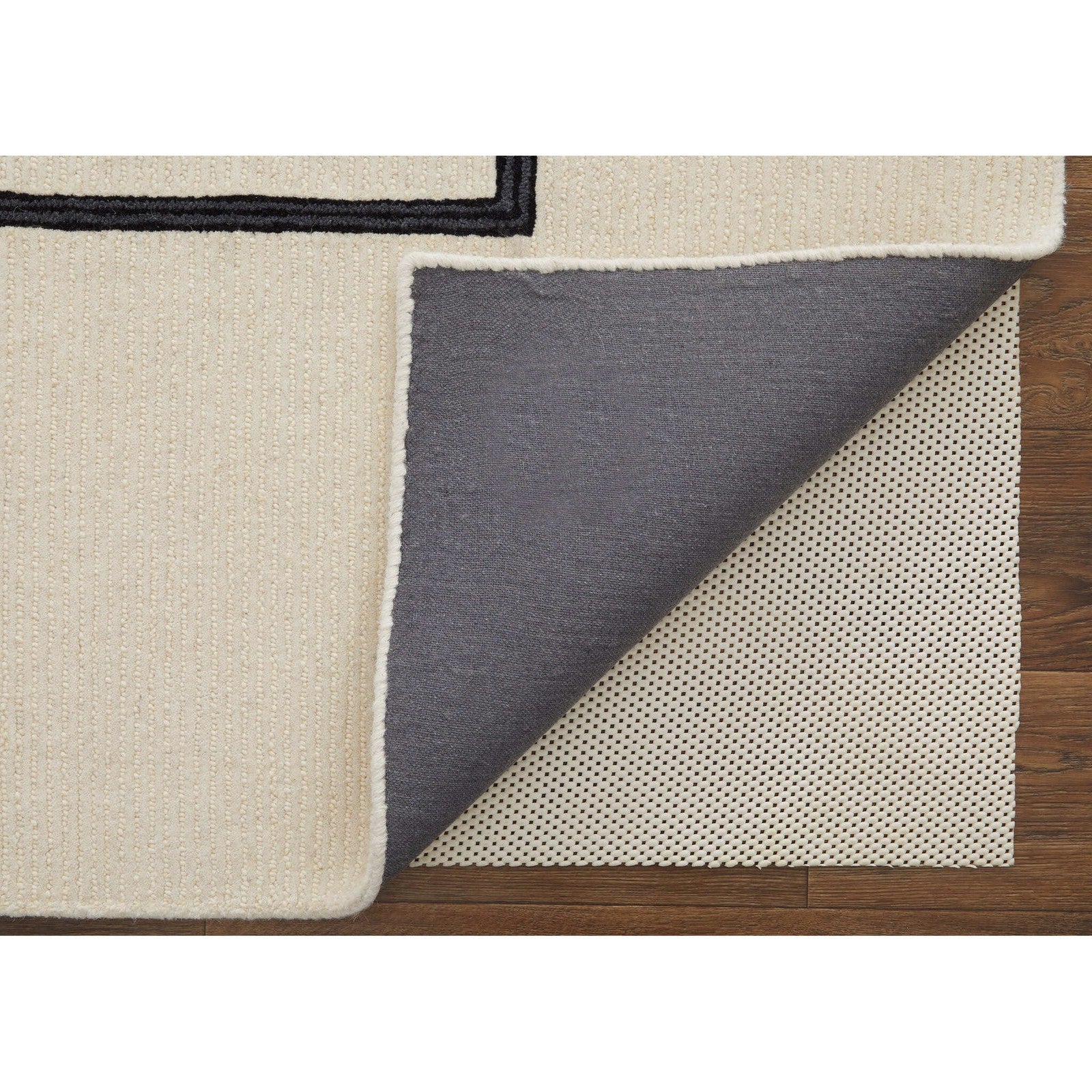 Feizy Maguire 8899F Transitional Abstract Rug in Ivory/Gray/Black - Image 6