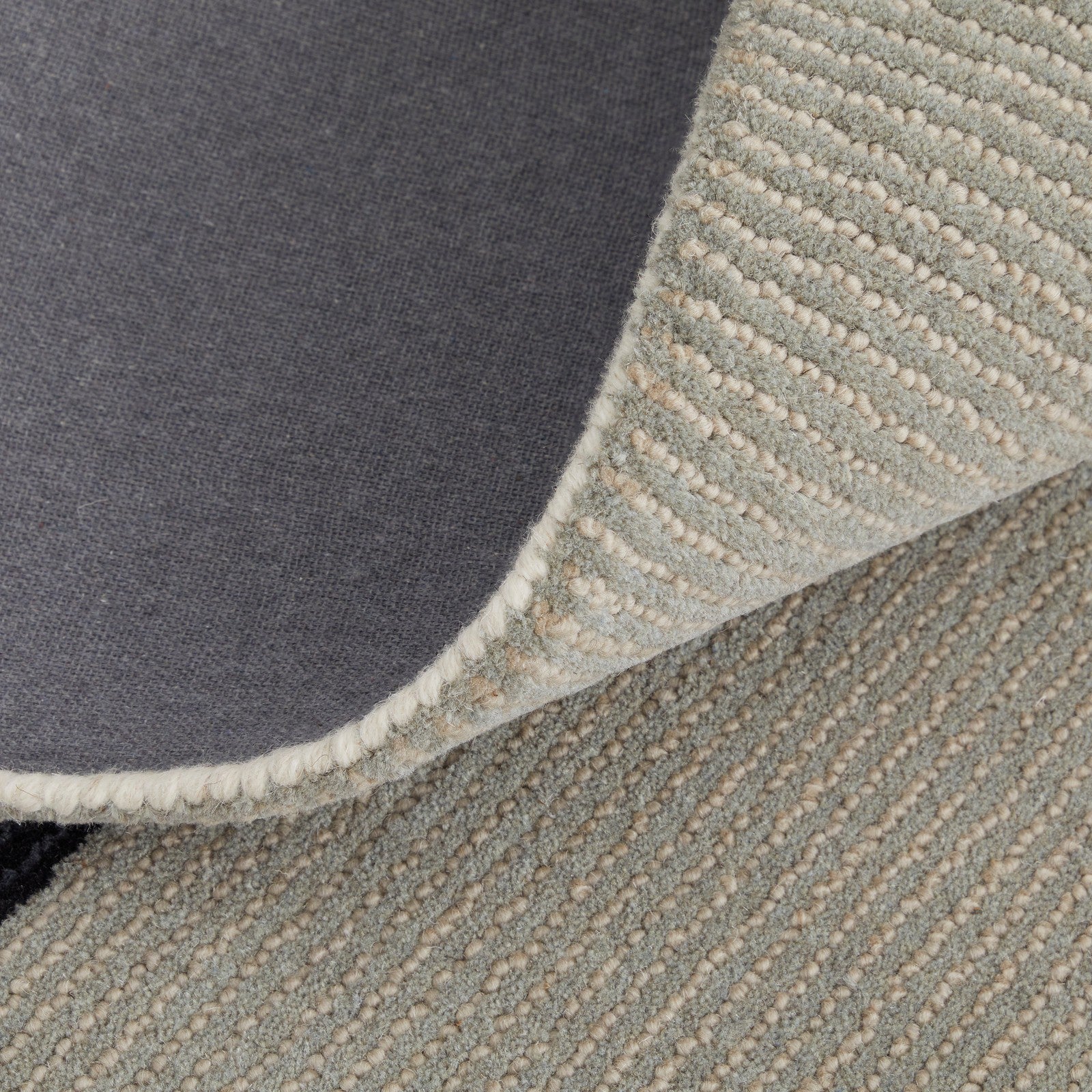 Feizy Maguire 8904F Transitional Abstract Rug in Taupe/Black - Image 4