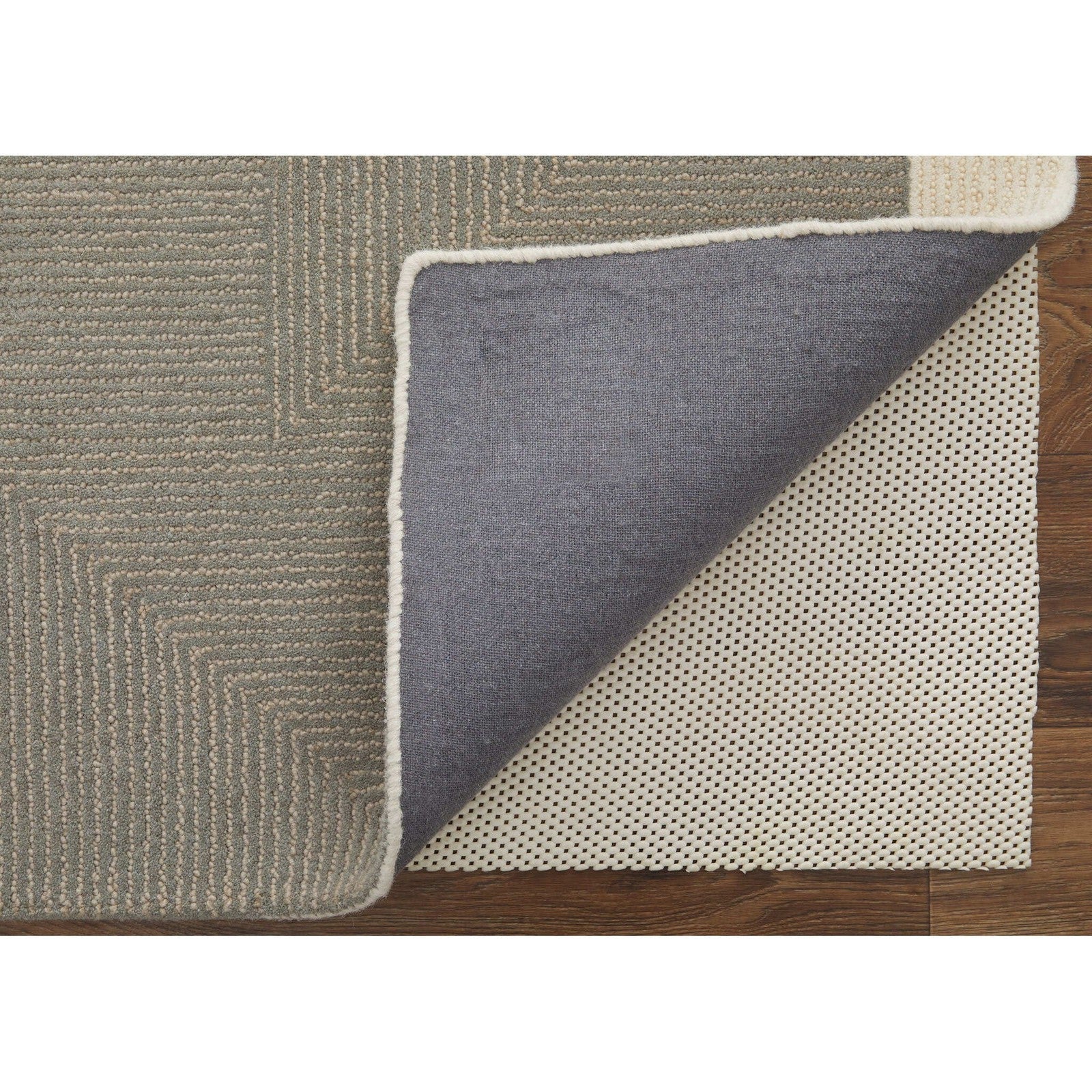 Feizy Maguire 8904F Transitional Abstract Rug in Taupe/Black - Image 6