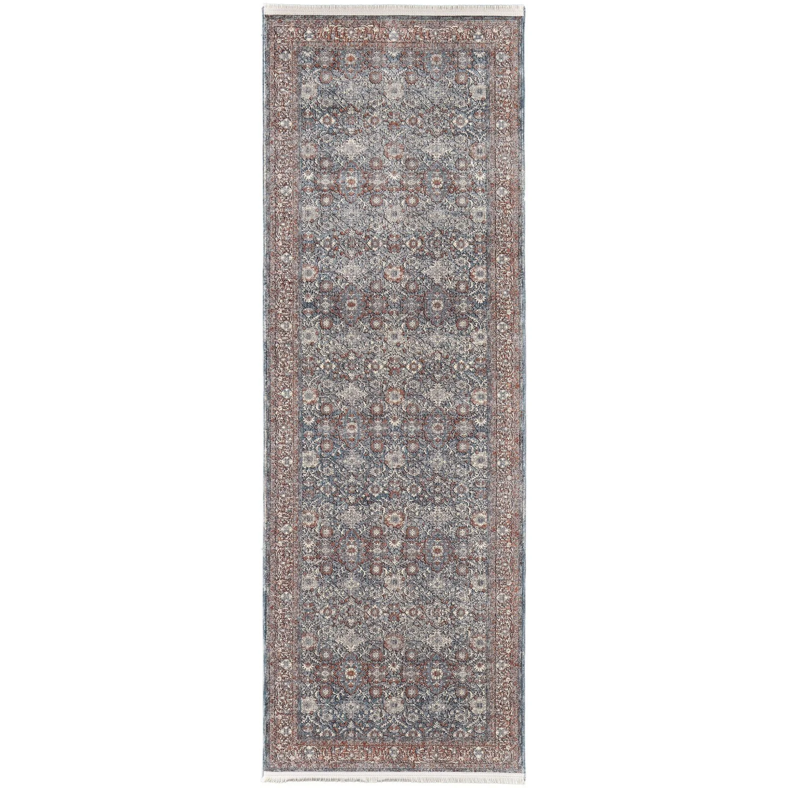 Feizy Marquette 39GTF Transitional Oriental in Blue/Red - Image 8