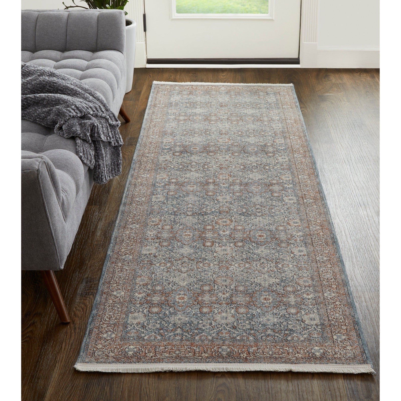 Feizy Marquette 39GTF Transitional Oriental in Blue/Red - Image 9