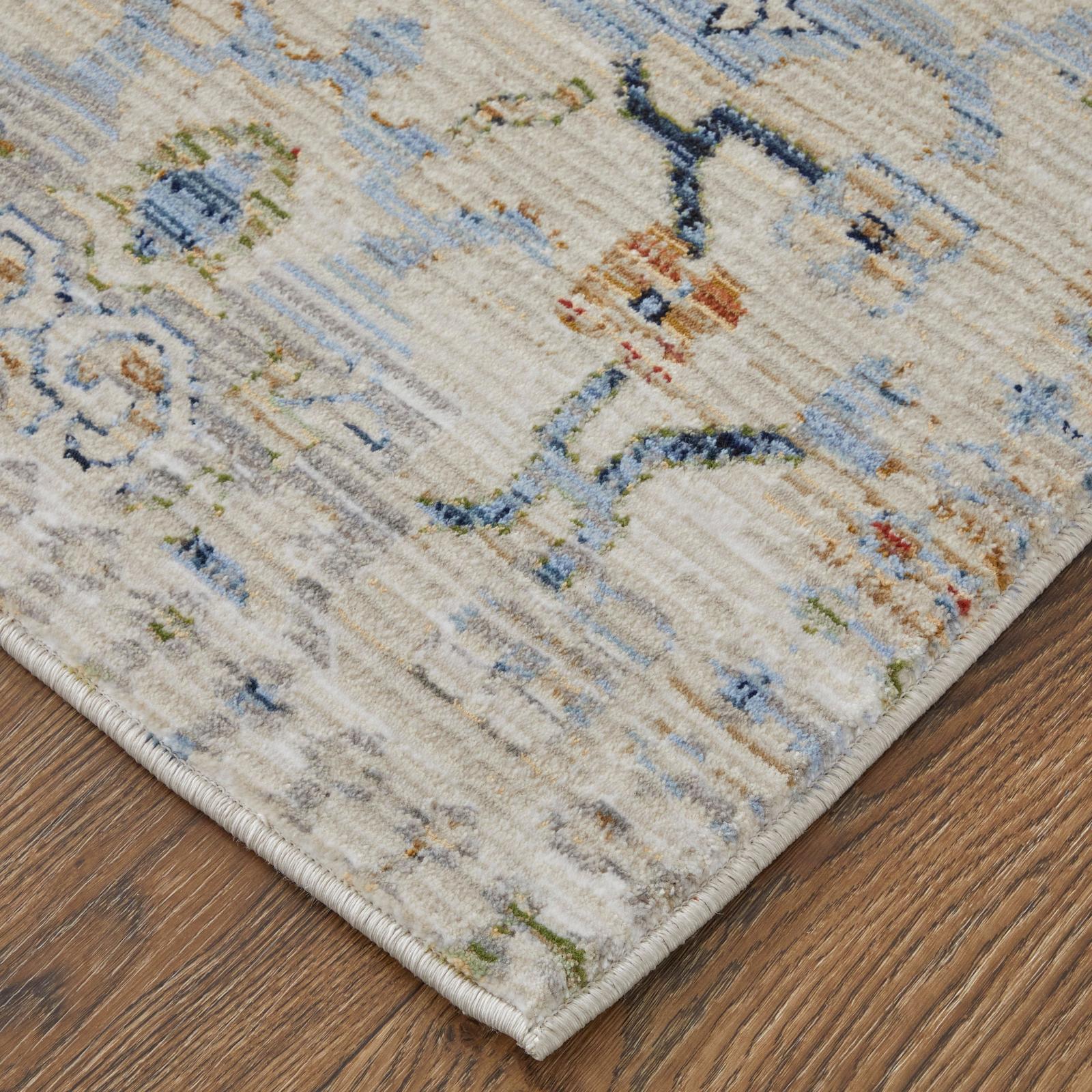 Feizy Melrose 39NZF Transitional Distressed Rug - Image 3