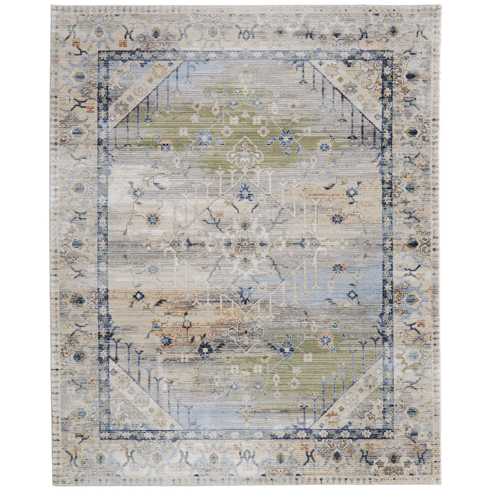 Feizy Melrose 39NZF Transitional Distressed Rug - Image 9