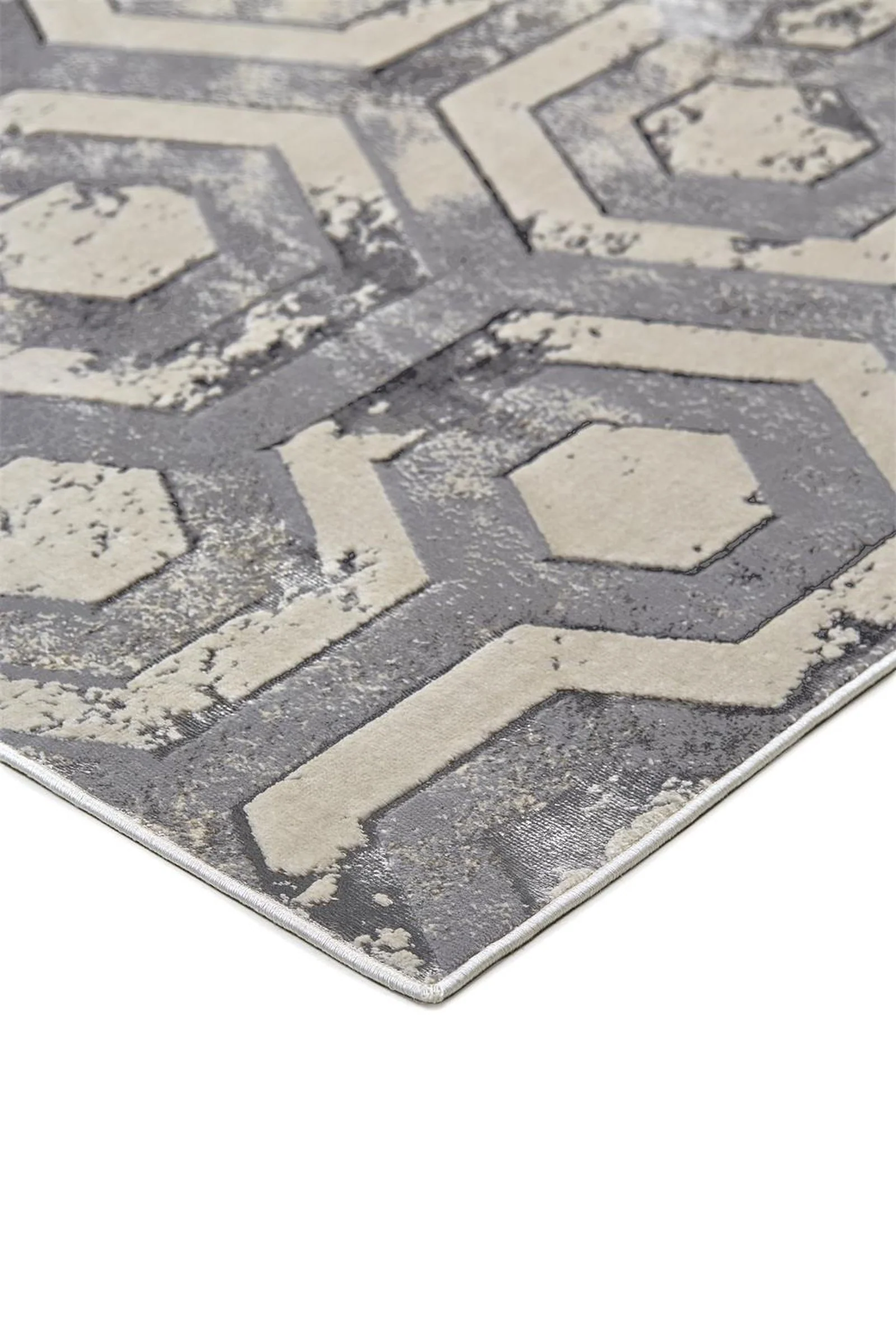 Feizy Micah 3046F Rug in Beige/Gray - Image 2