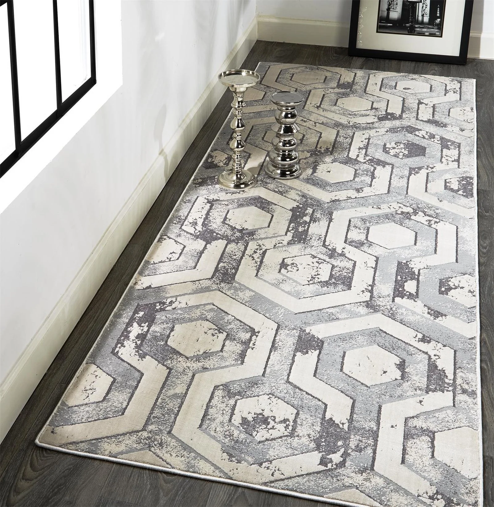 Feizy Micah 3046F Rug in Beige/Gray - Image 9