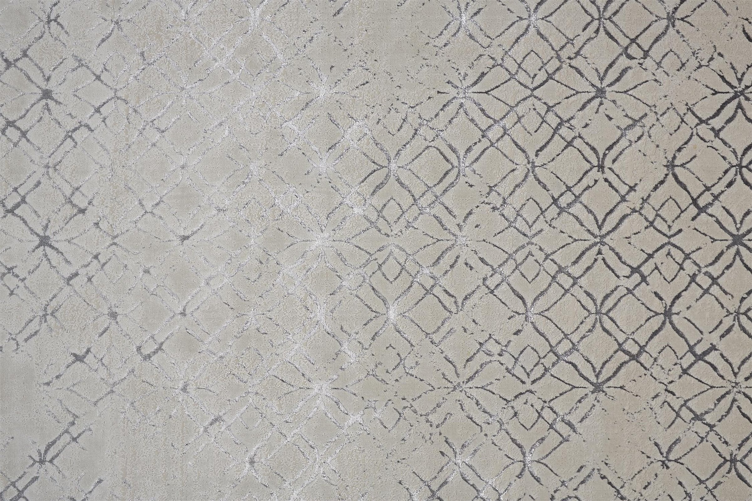 Feizy Micah 3047F Rug in Beige/Silver - Image 6