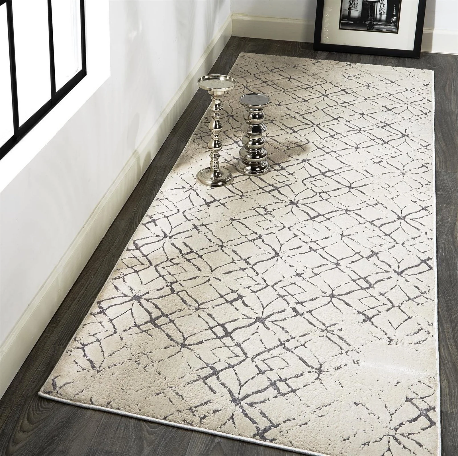Feizy Micah 3047F Rug in Beige/Silver - Image 9
