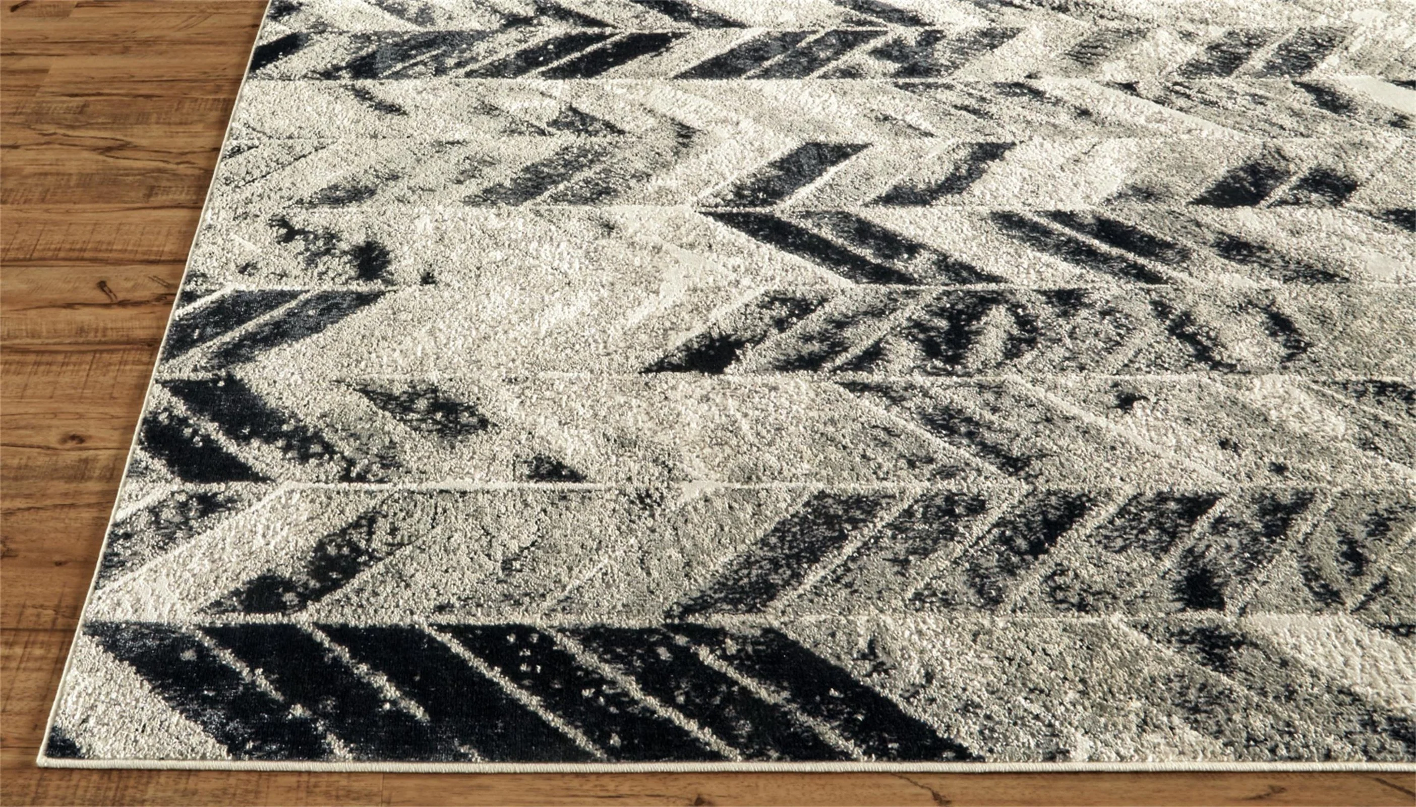 Feizy Micah 3048F Rug in Gray/Silver - Image 9
